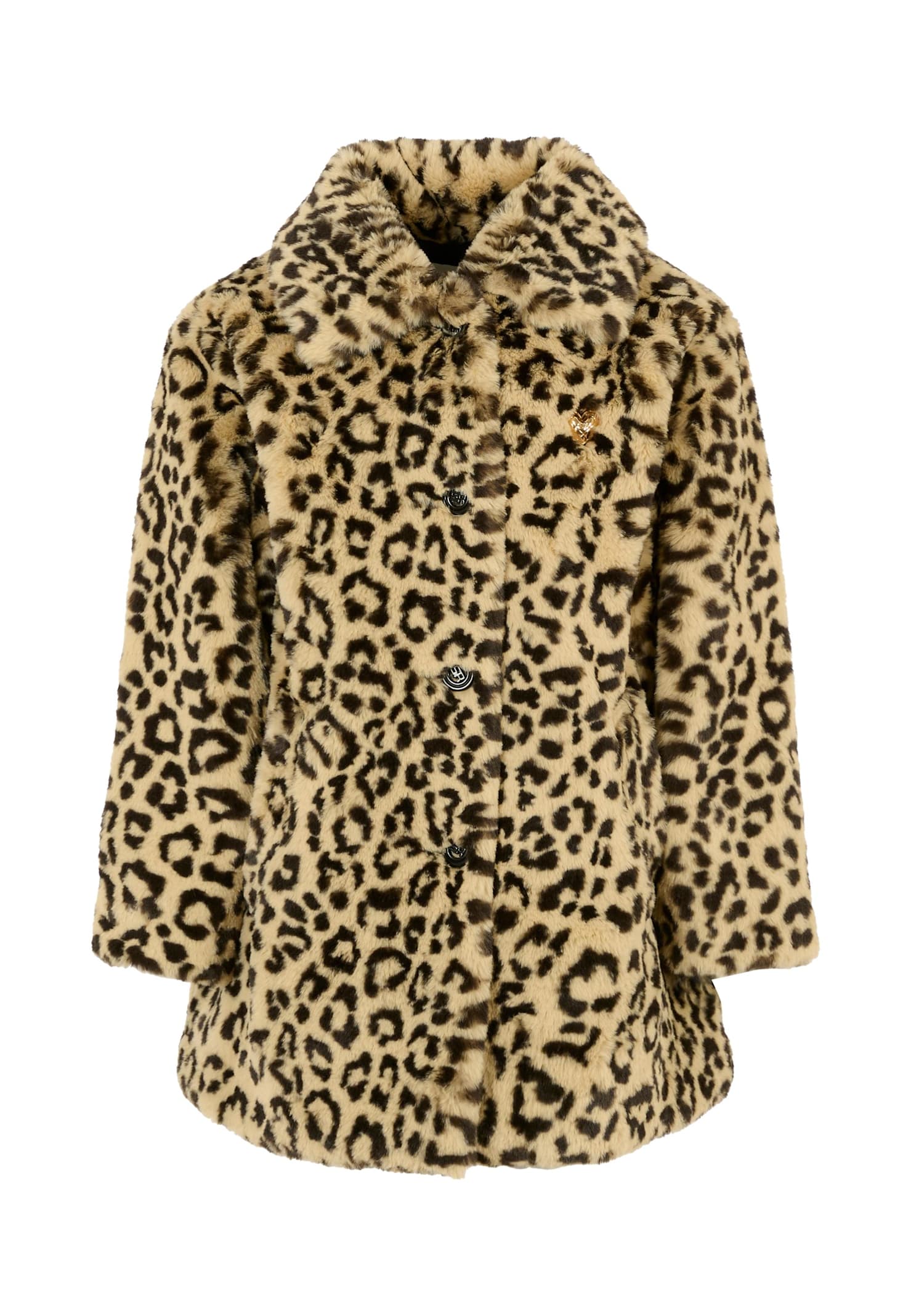 Rykiel Enfant Brown Coat For Girl With In Brown