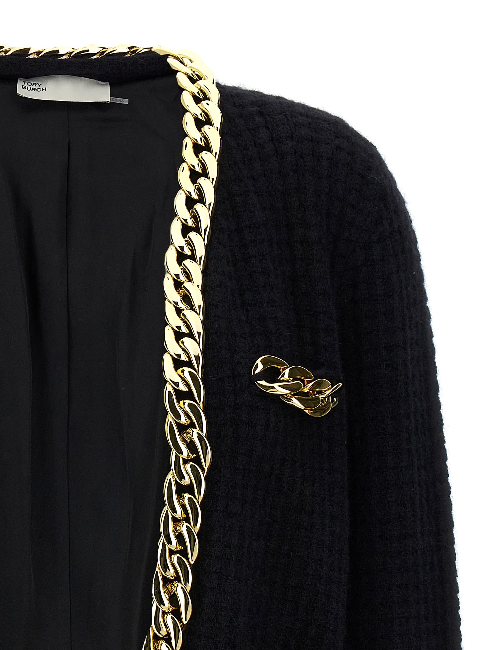 TORY BURCH KENDRA CHAIN BLAZER