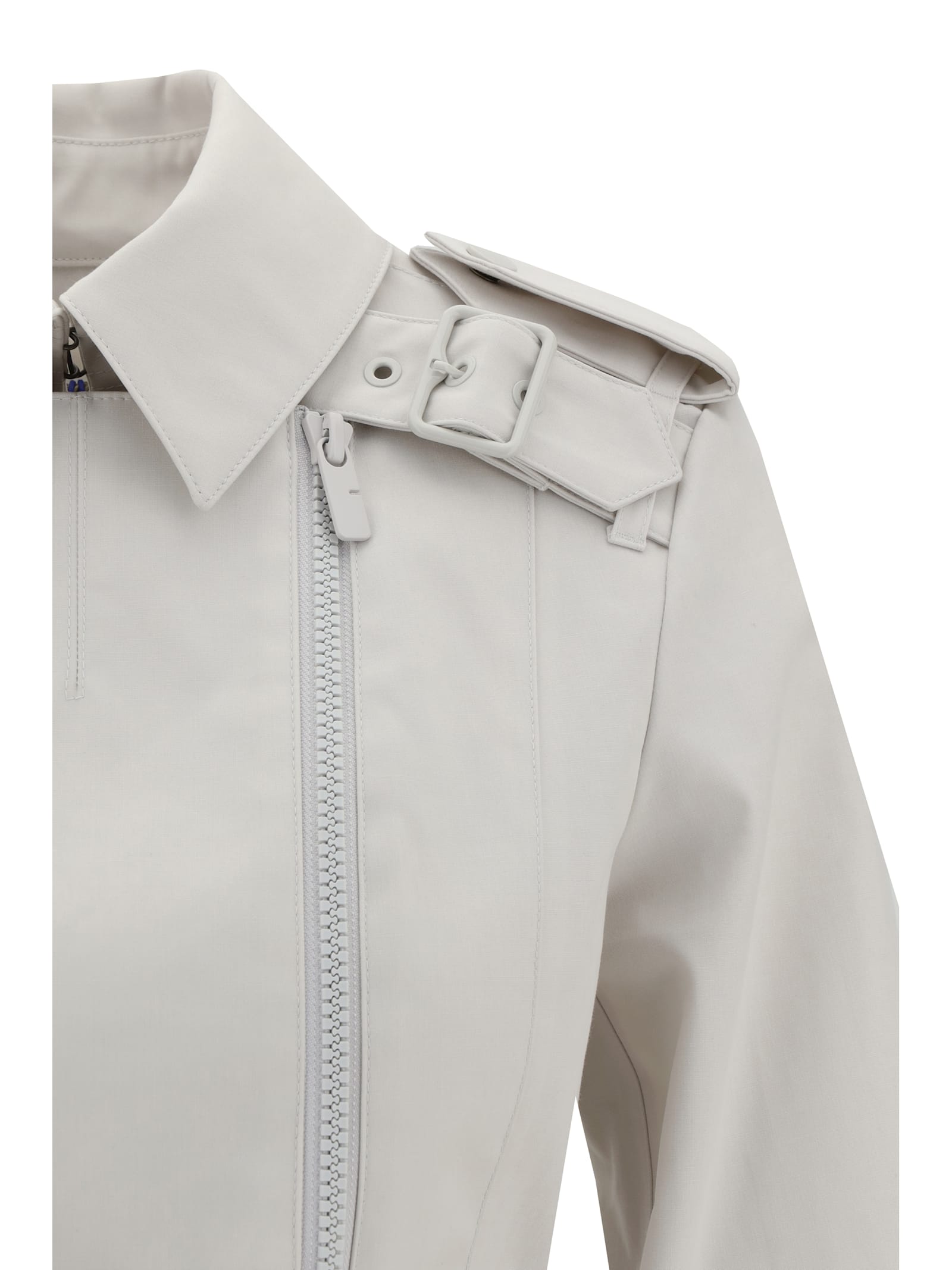 Shop Burberry Cotton Jacket