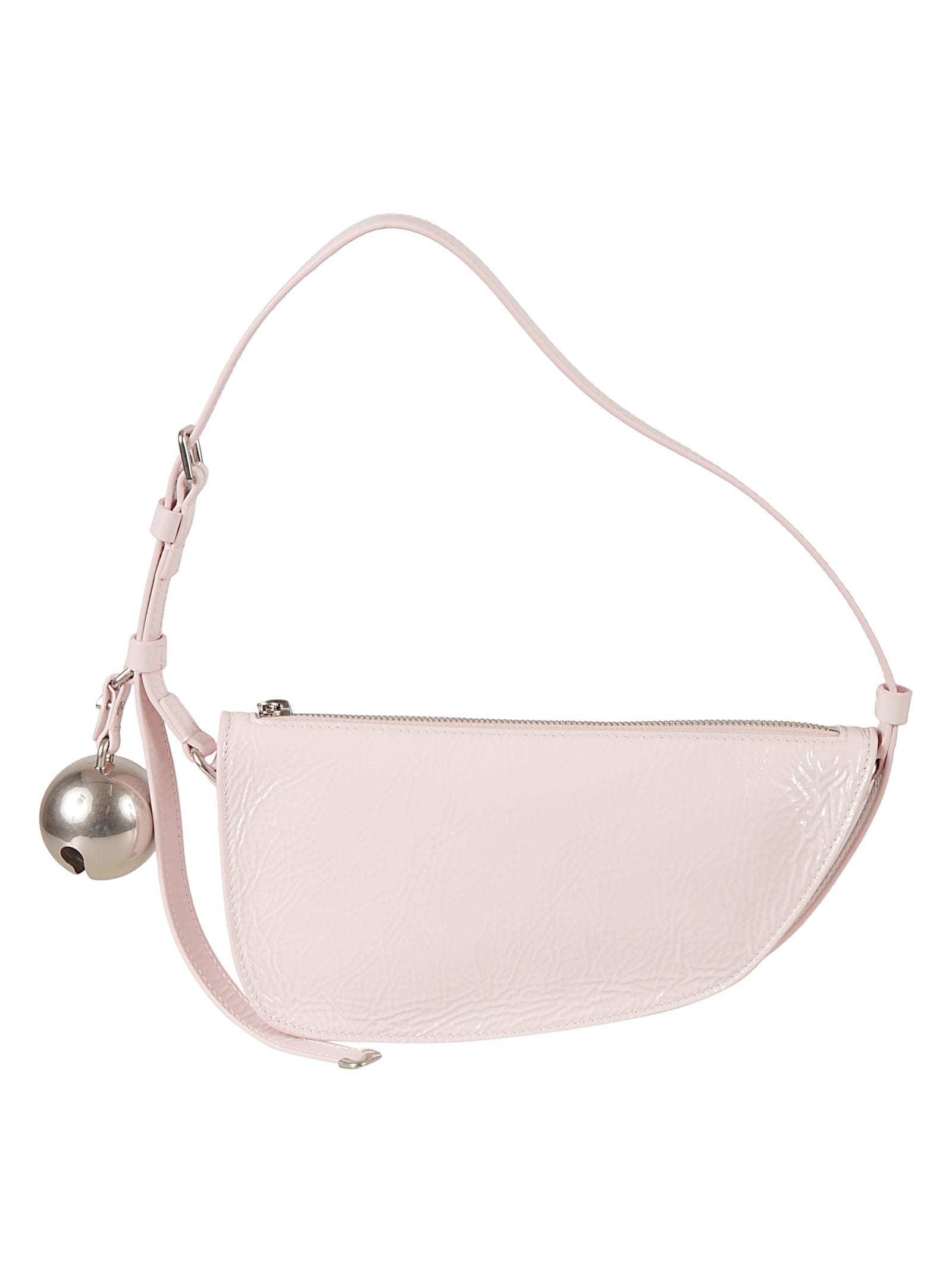 Shop Burberry Shield Sting Shoulder Bag In Cameo