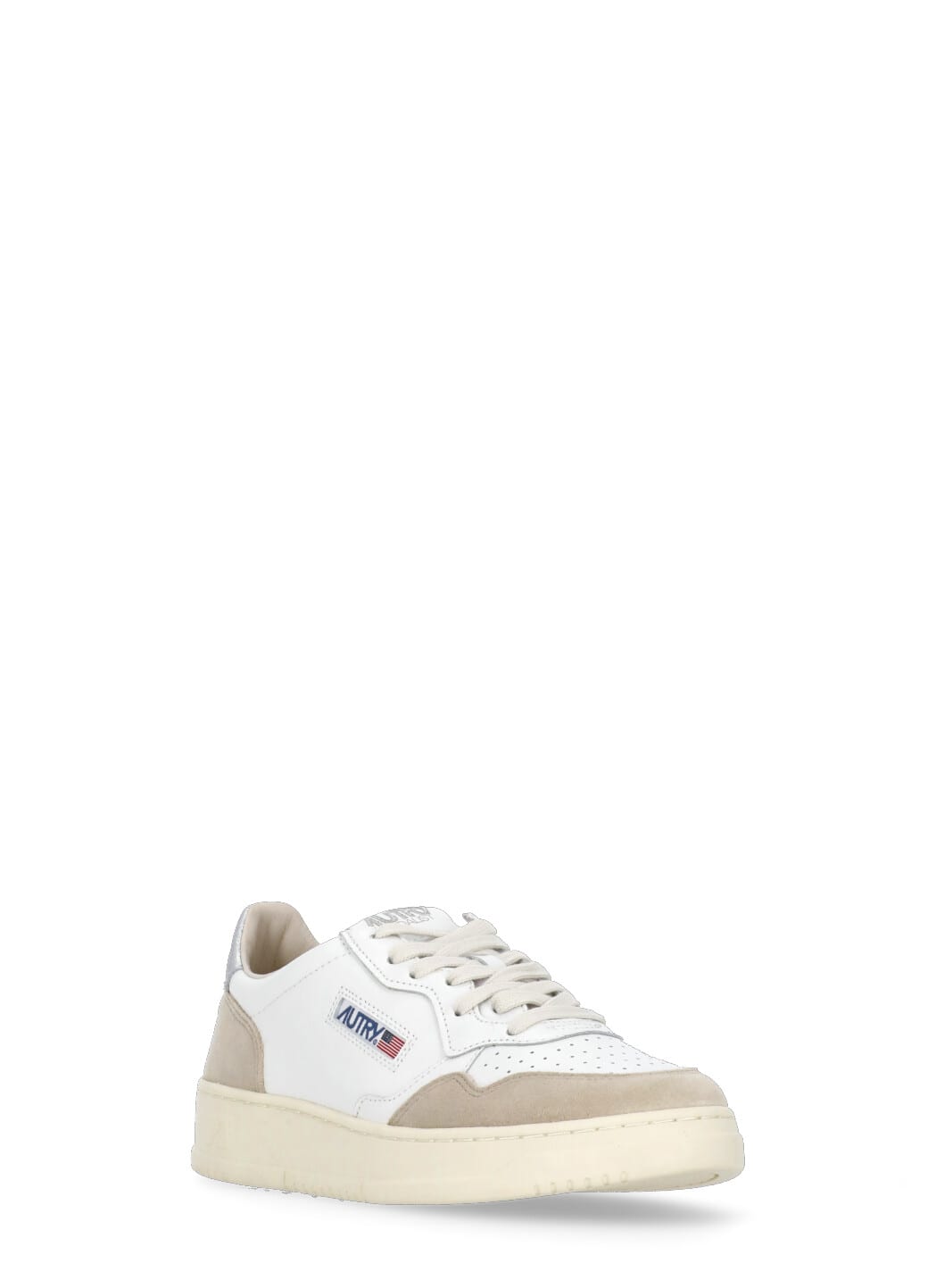 Shop Autry Medalist Low Sneakers In White