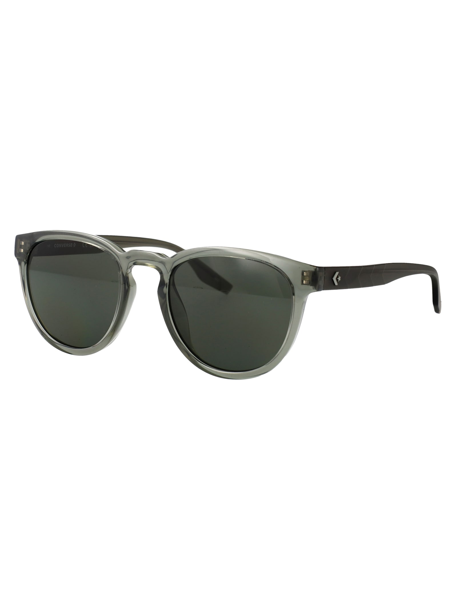 Converse Crystal Summit Sage Acetate Sunglasses In Green