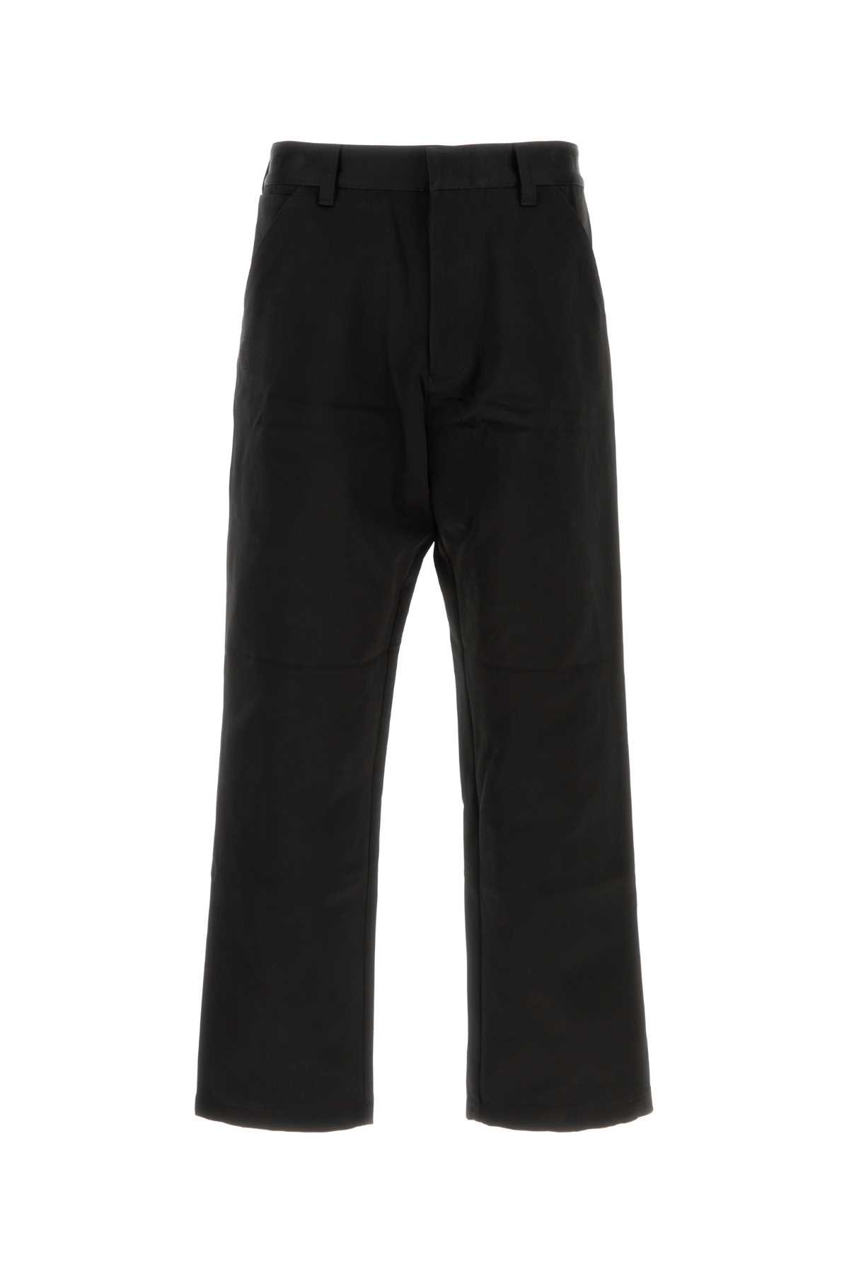 Prada Black Silk Blend Pant