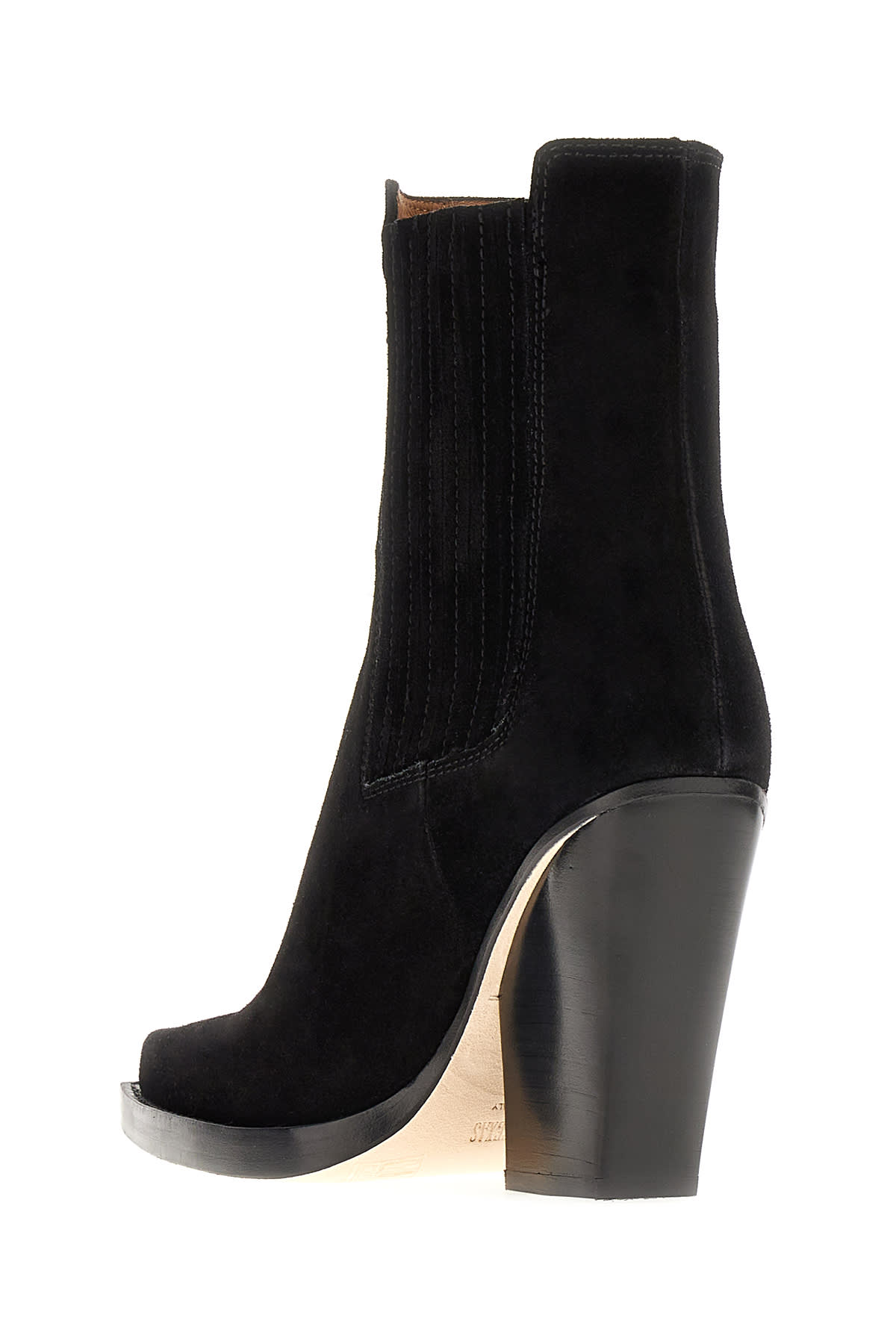 Shop Paris Texas Black Suede Dallas Ankle Boots