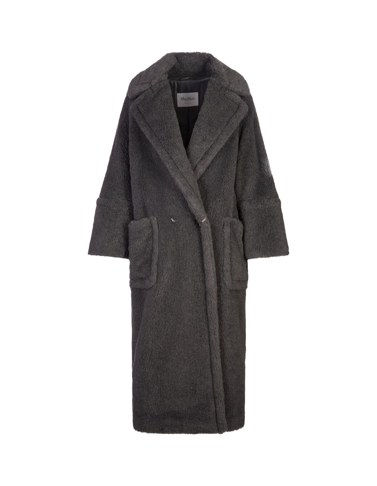 Shop Max Mara Avio Kadiak Coat In Grey