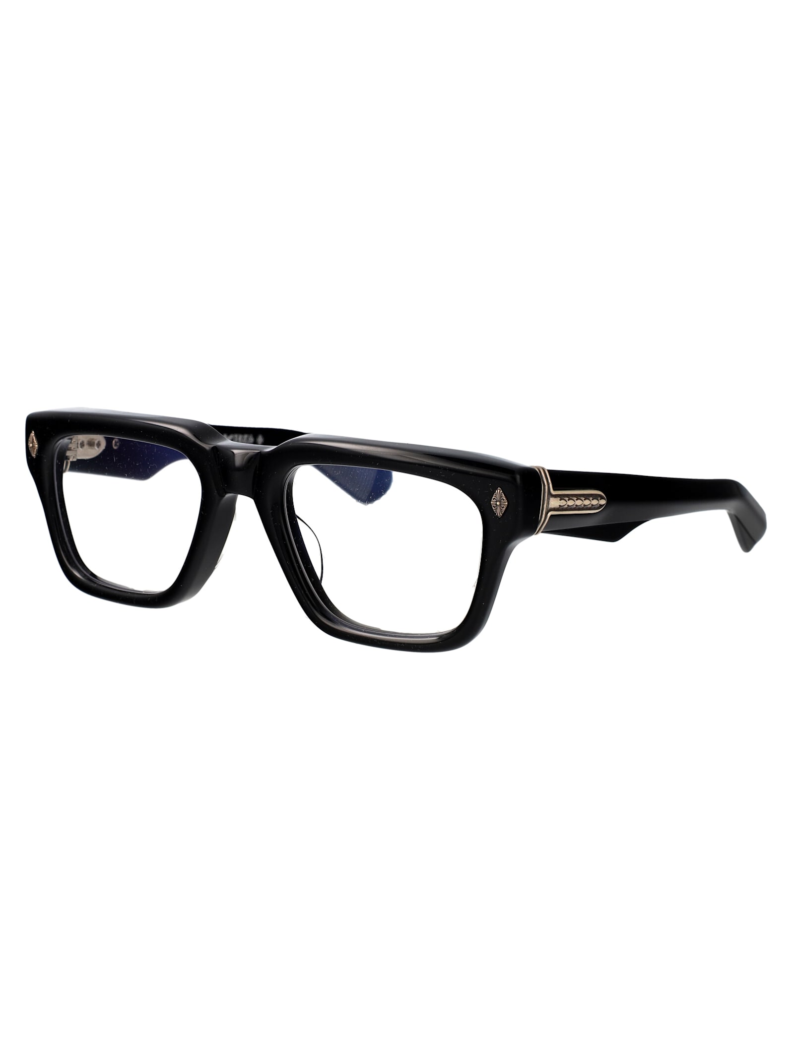 Shop Chrome Hearts Gnarlin Glasses In Black