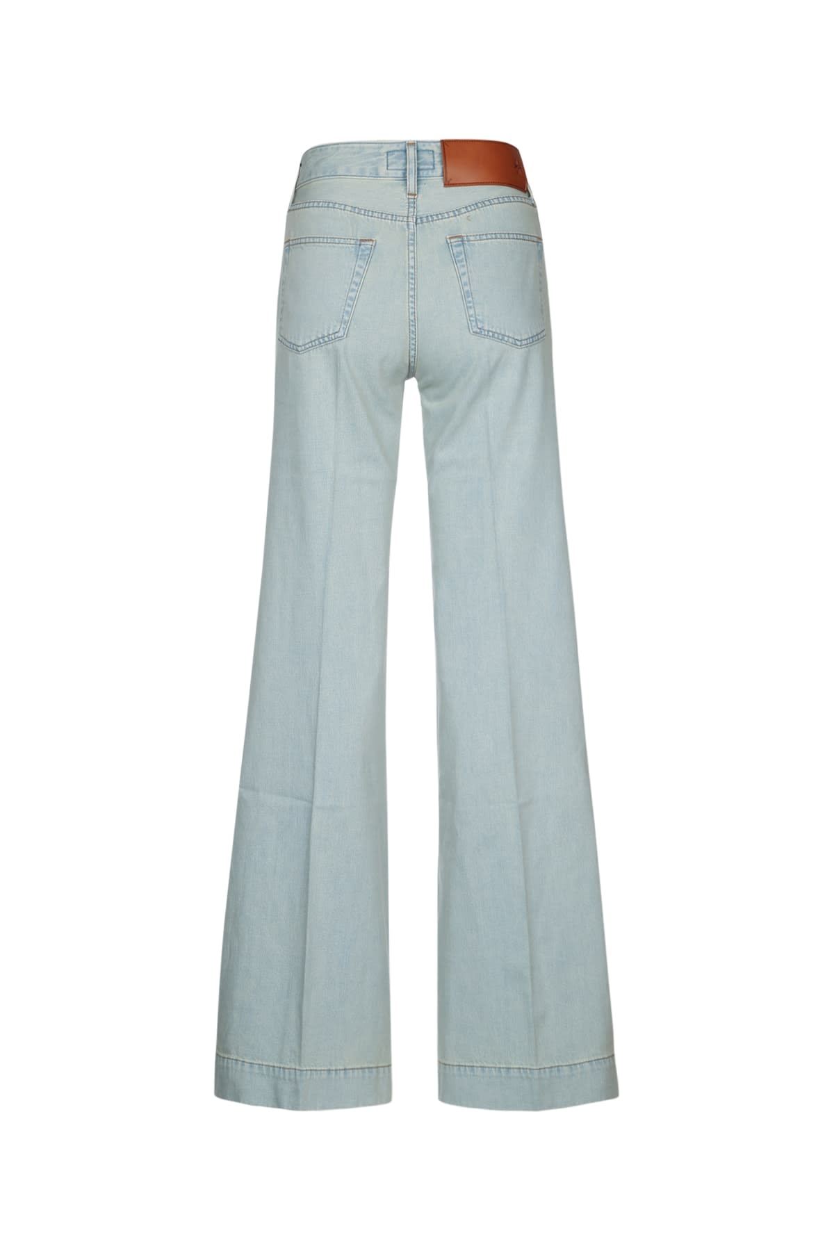 Jacob Cohen Women Wide Leg Jeans In Lightblue