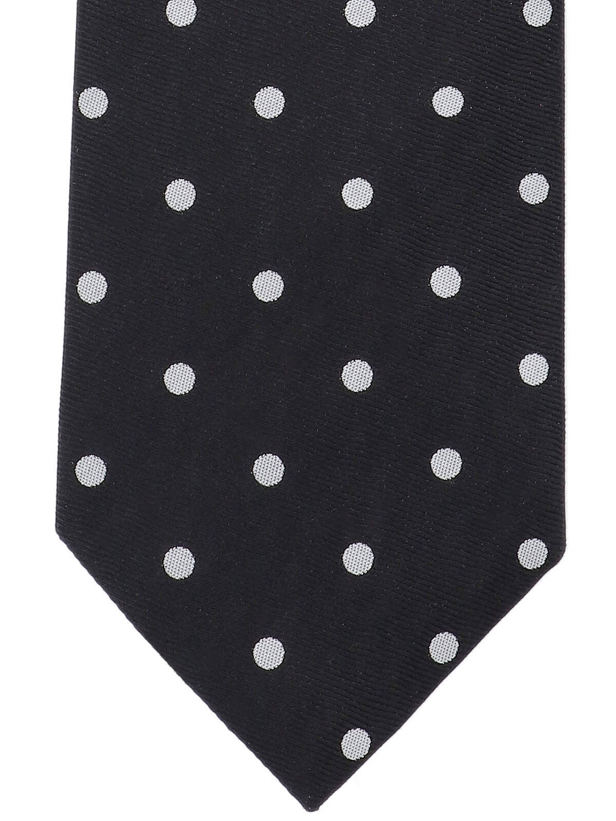 Shop Tom Ford Polka Dot Tie In Black