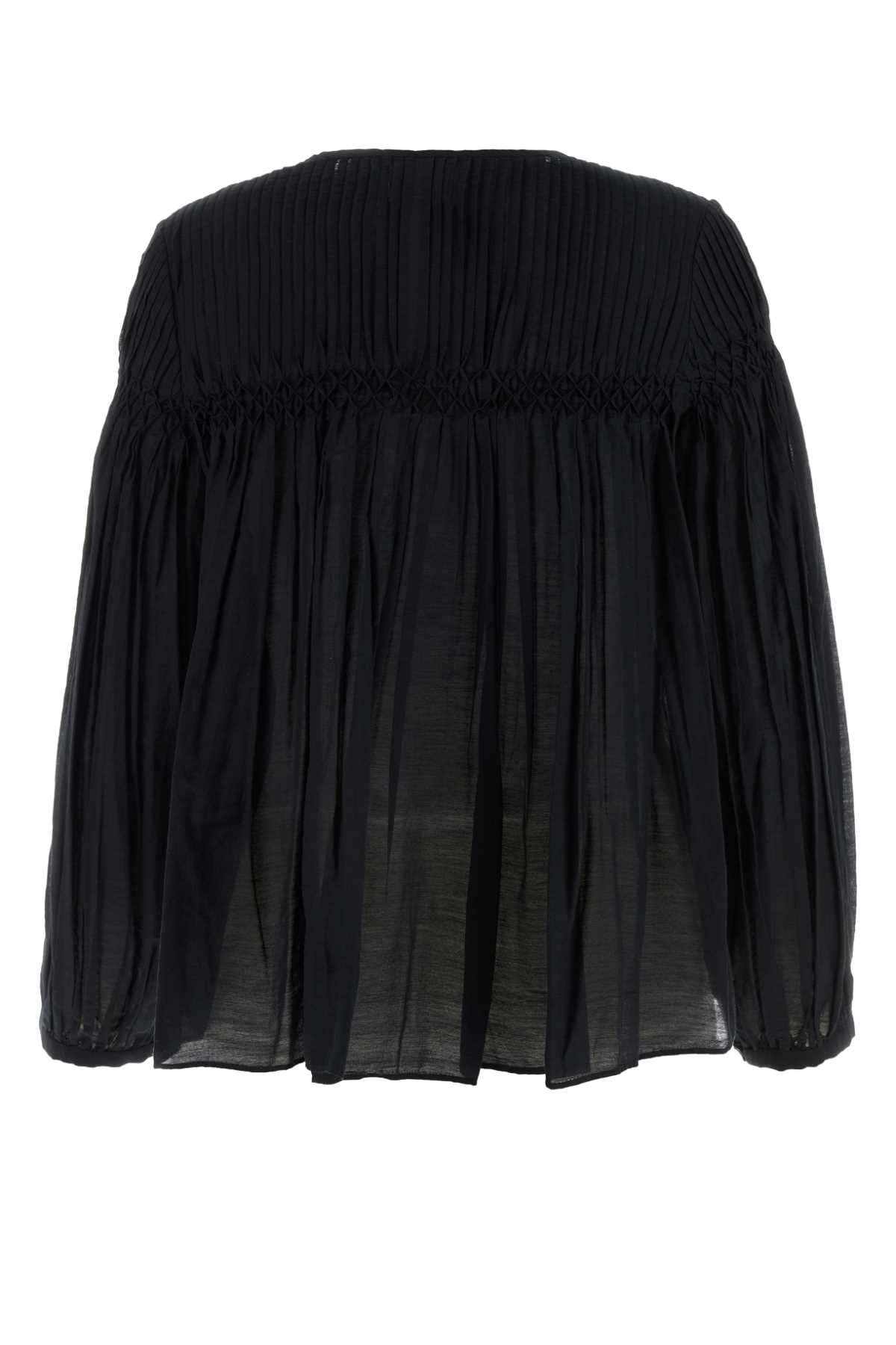 Marant Etoile Black Cotton Abadi Blouse