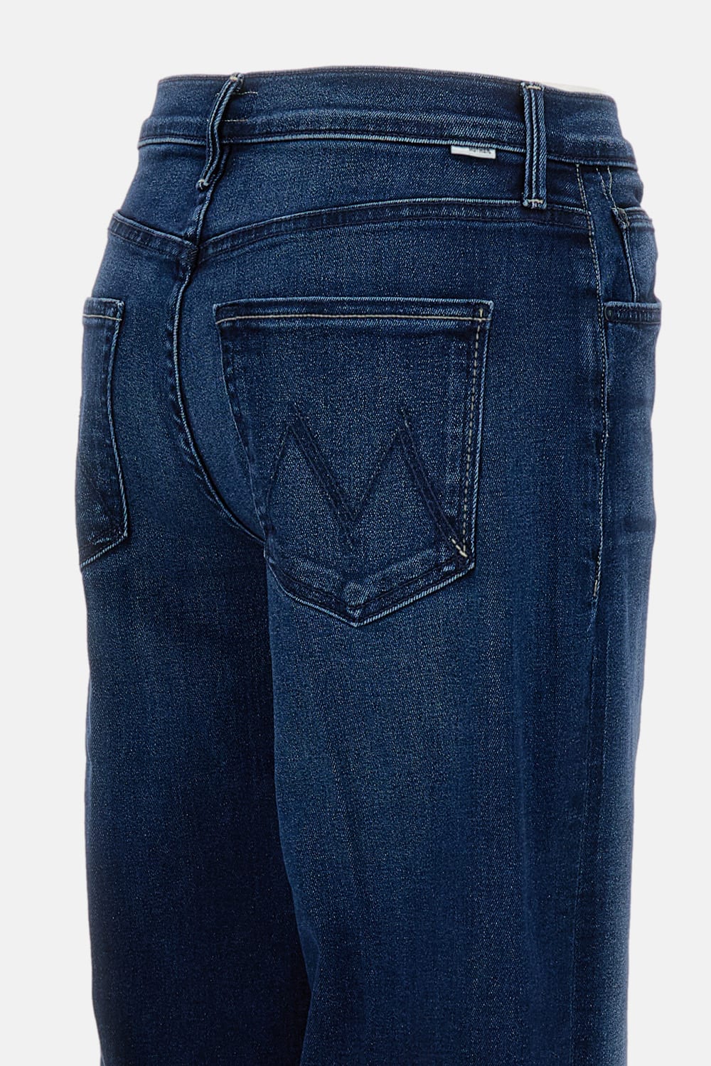 Mother The Mid Rise Maven Jeans In Blue