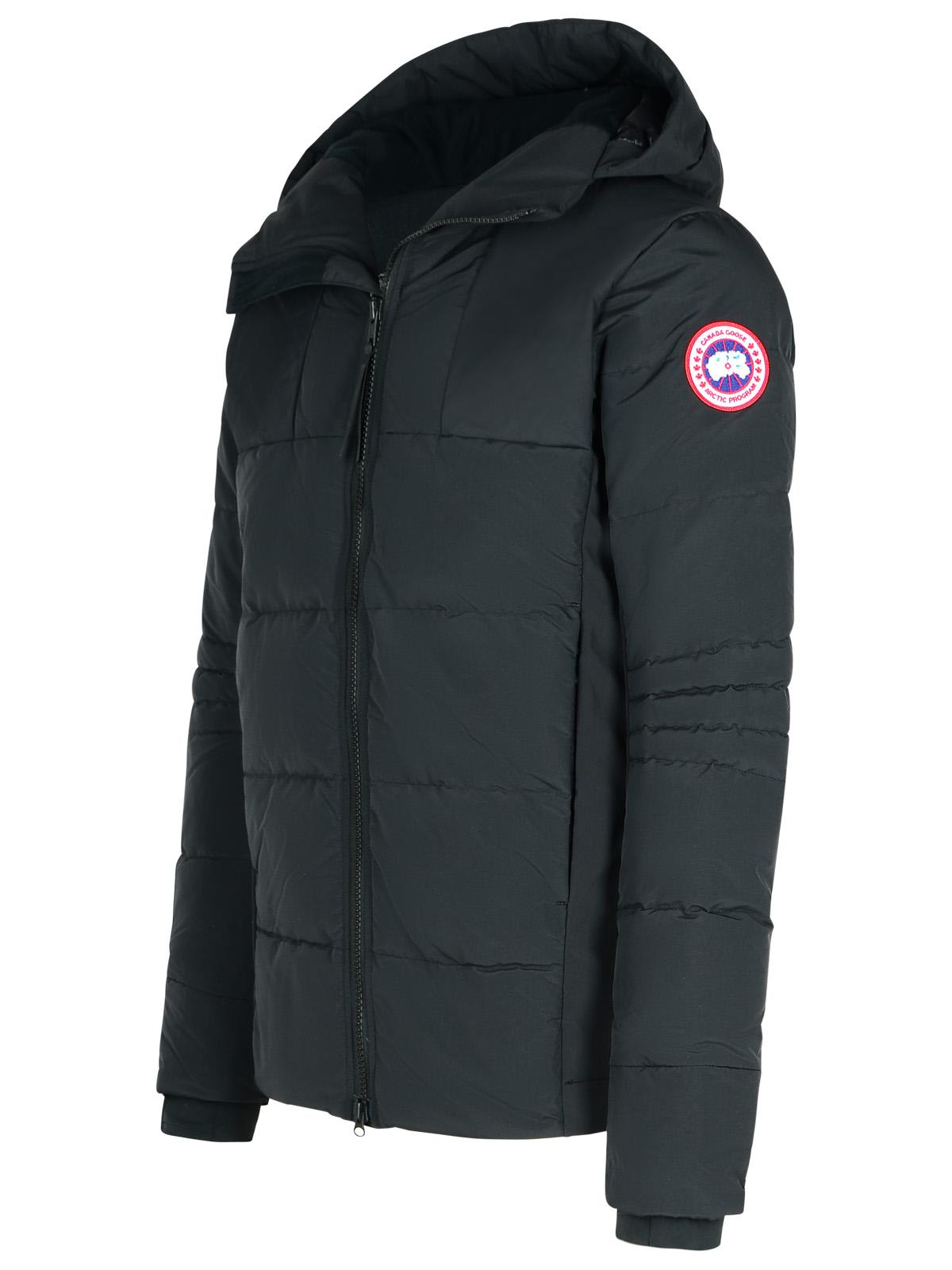 Shop Canada Goose Hybrid Black Polyamide Jacket