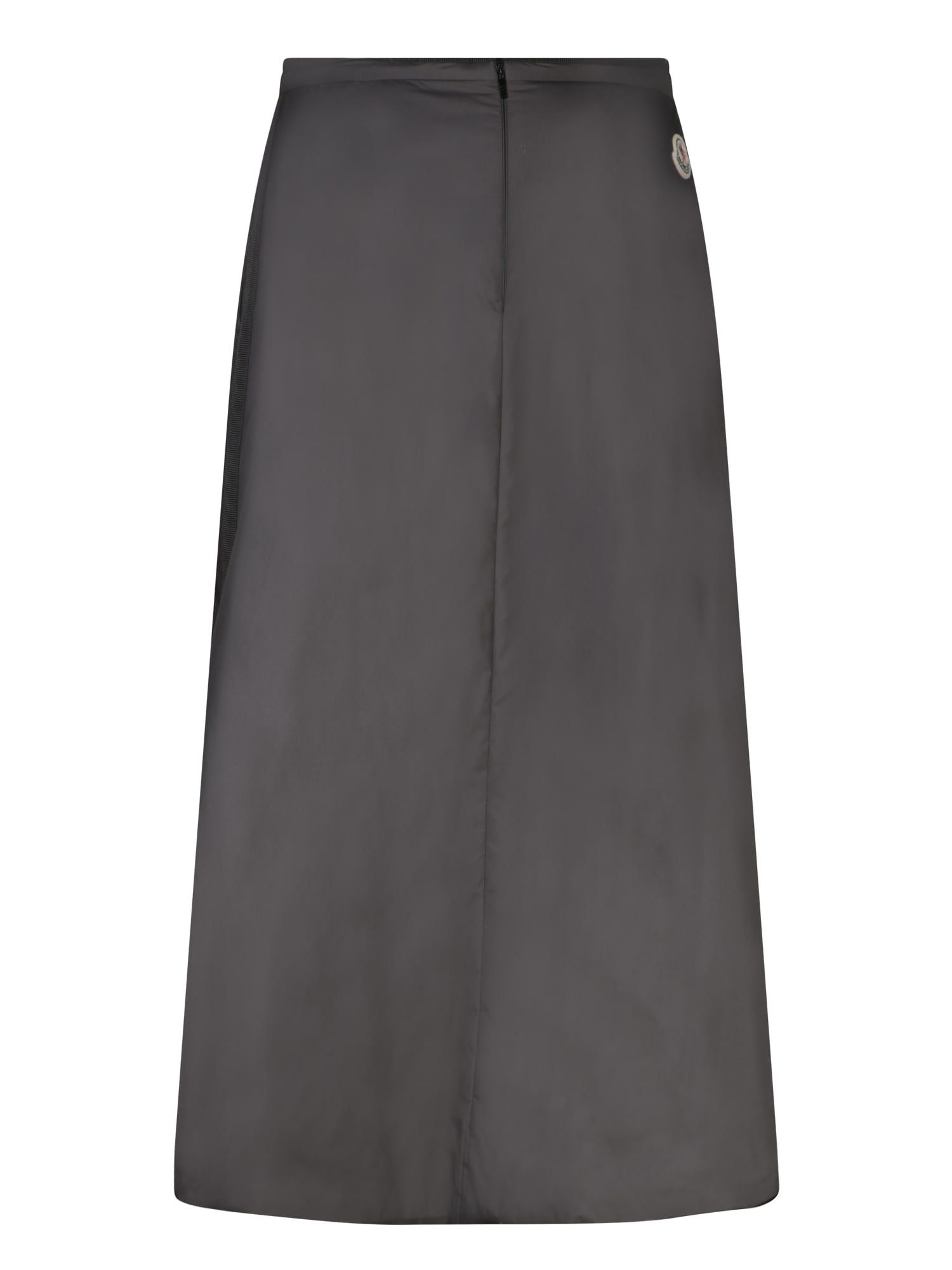 Shop Moncler Black Midi Skirt