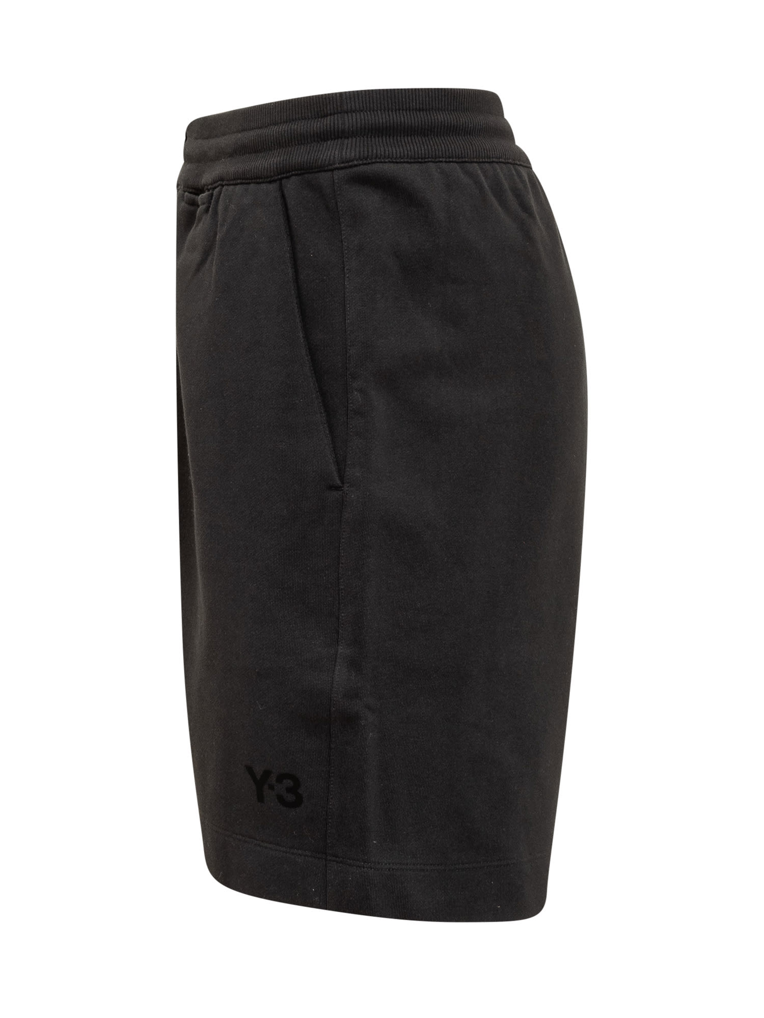 Shop Y-3 Shorts With Logo In Black