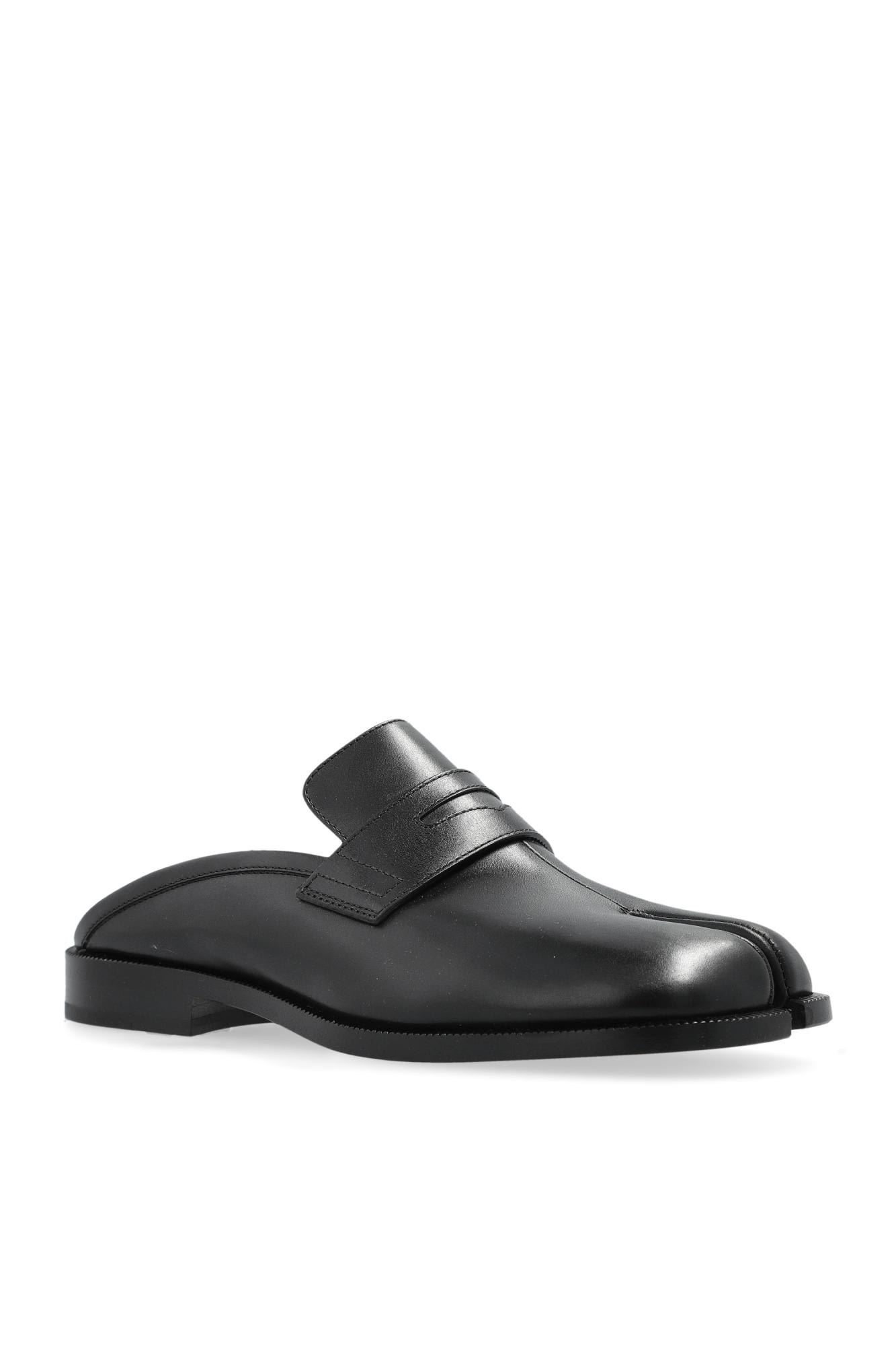 Maison Margiela Tabi City Calf Leather Flat Mules