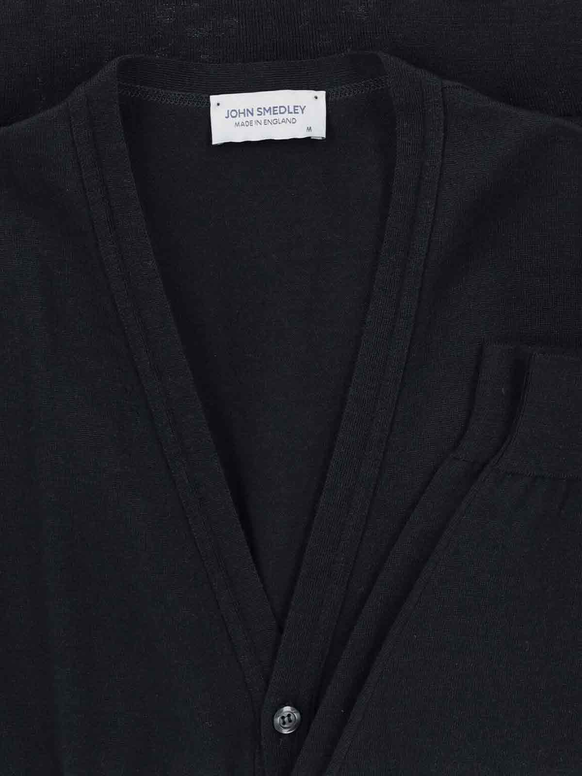 John Smedley Petworth Cardigan In Black