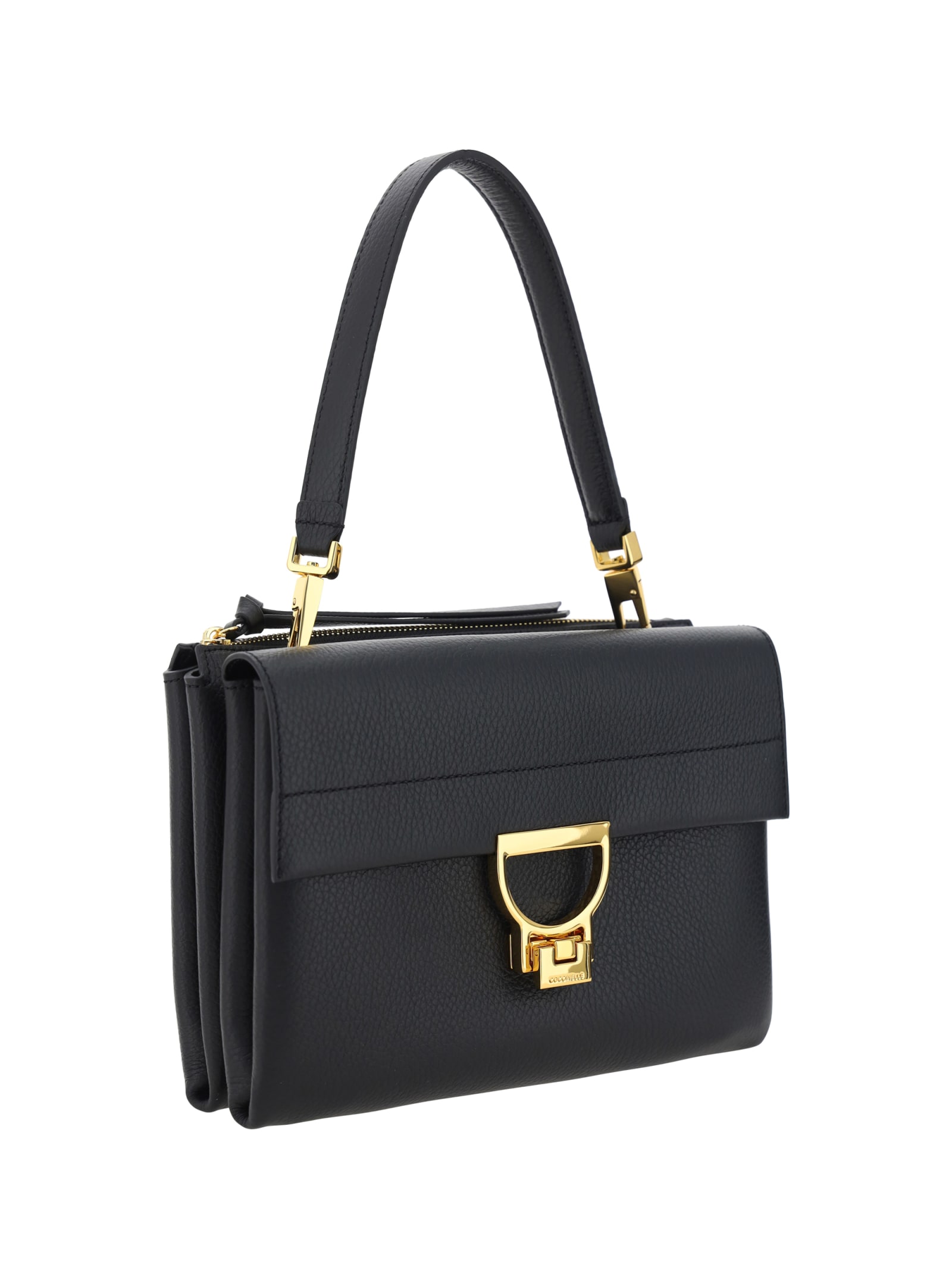 Shop Coccinelle Arlettis Shoulder Bag In Black