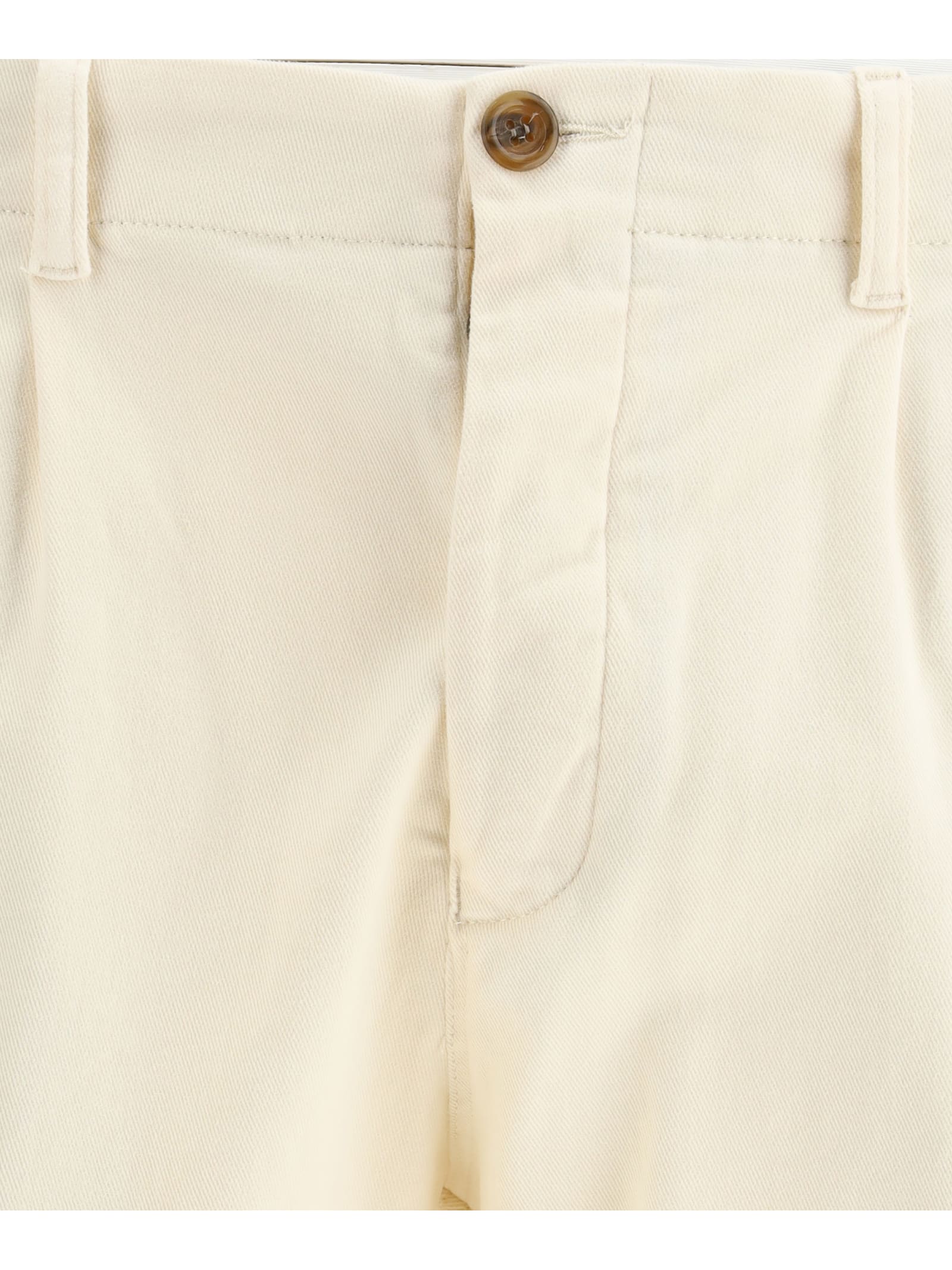 Germano Zama Cotton Slim Pants In Multi