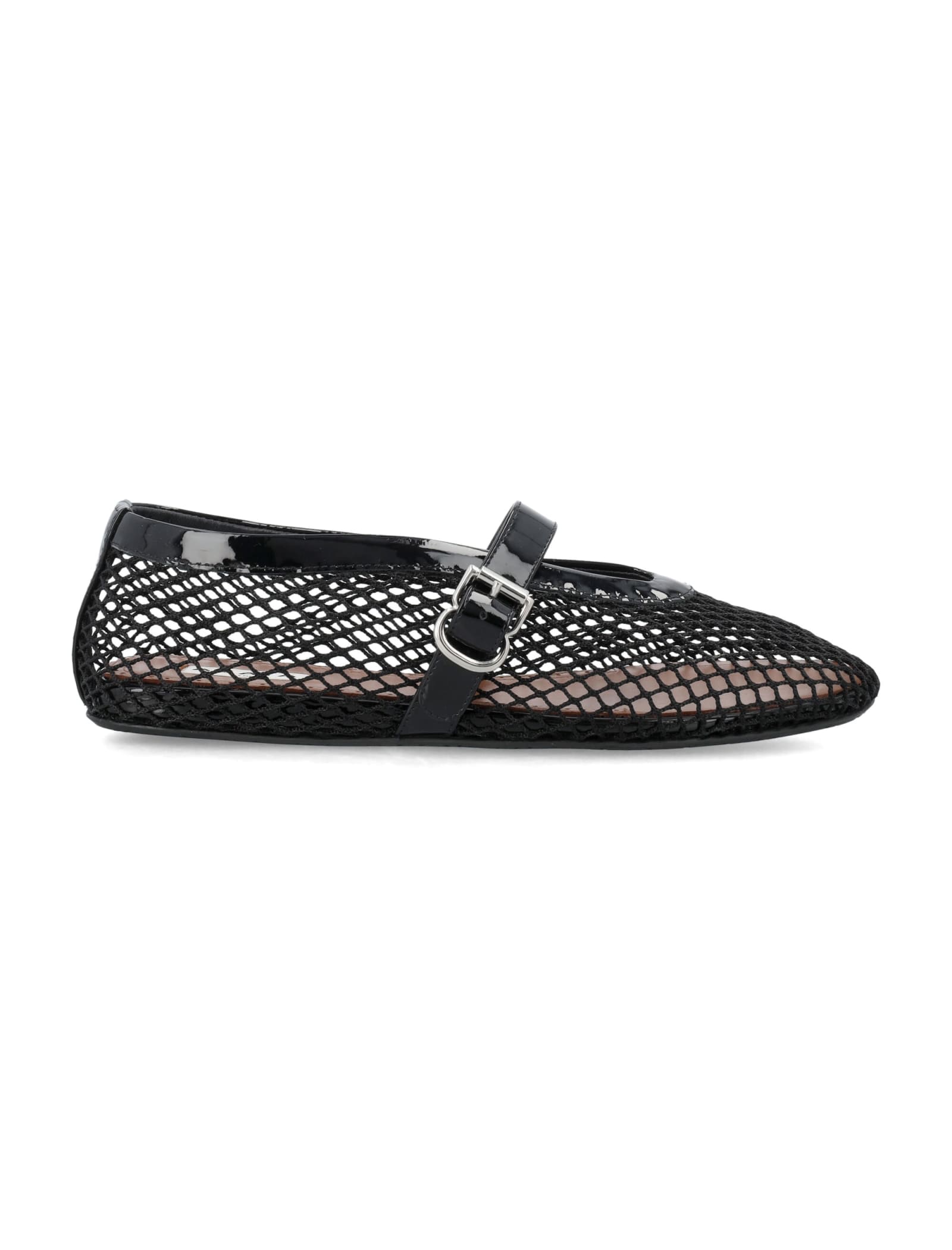 ALAÏA FISHNET BALLET FLAT