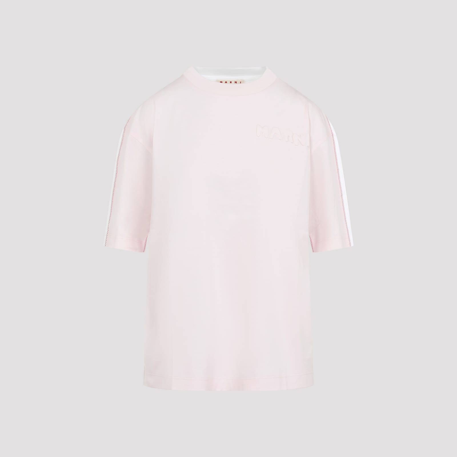 Shop Marni T-shirt In Light Pink