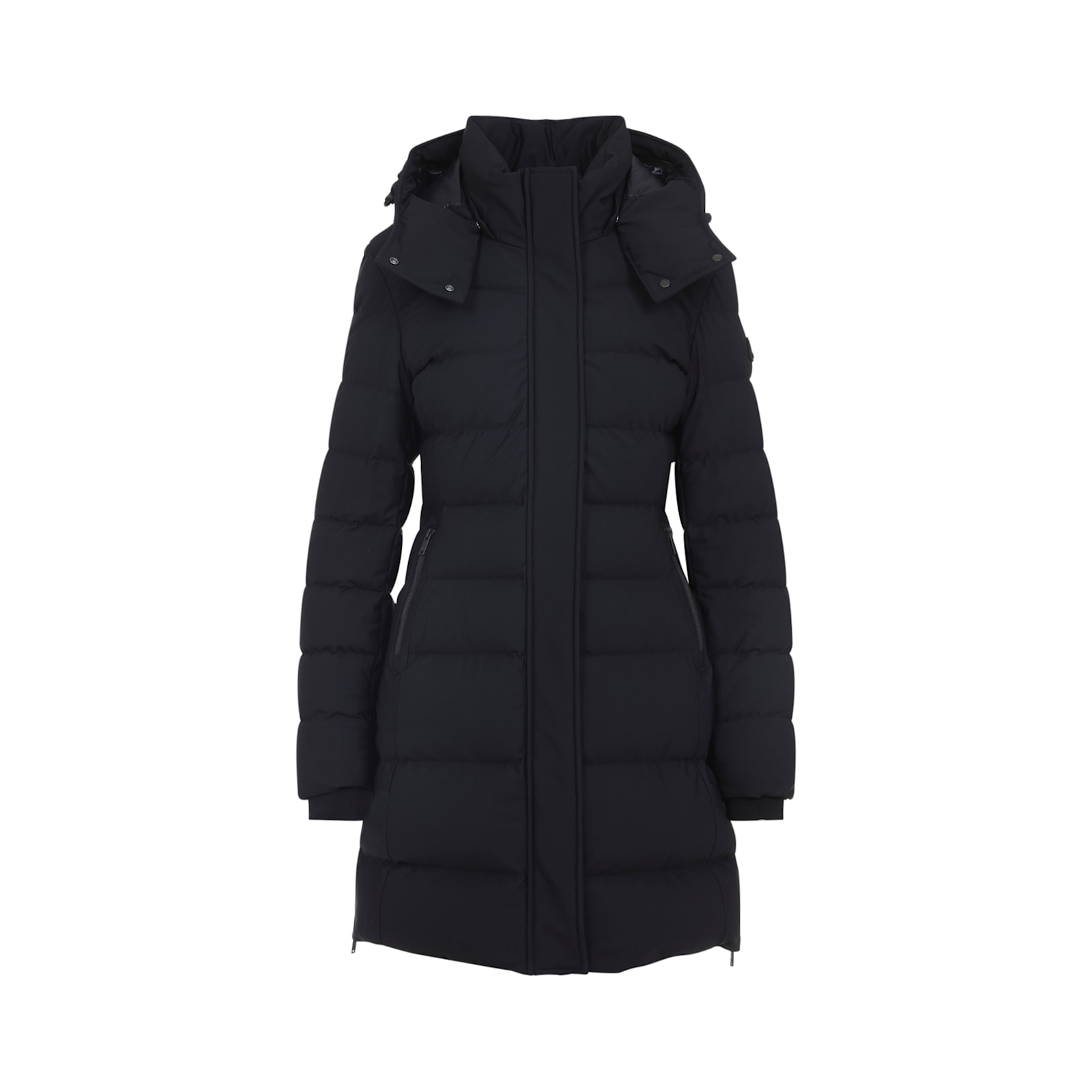 Moose Knuckles Watershed 3 Parka Jacket In Black