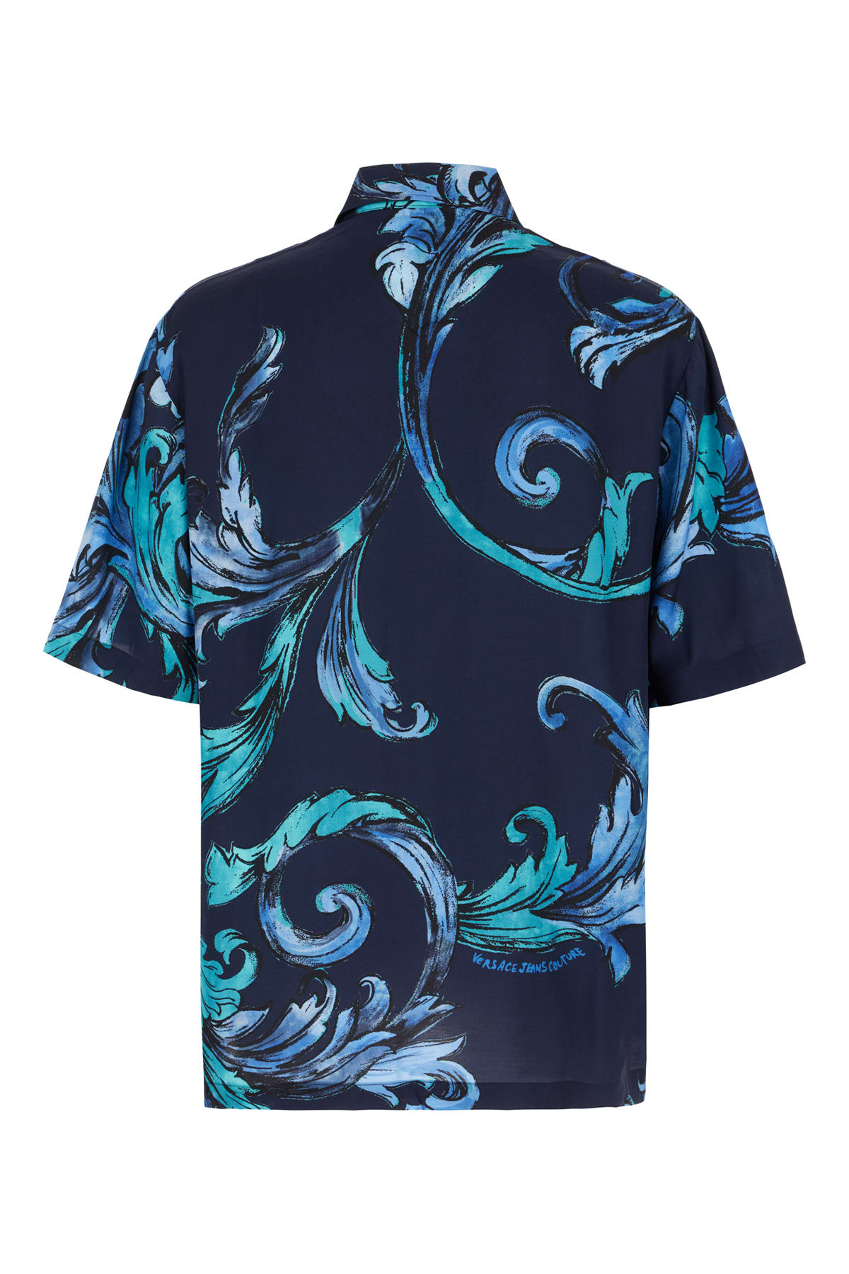 VERSACE JEANS COUTURE PRINTED VISCOSE SHIRT 