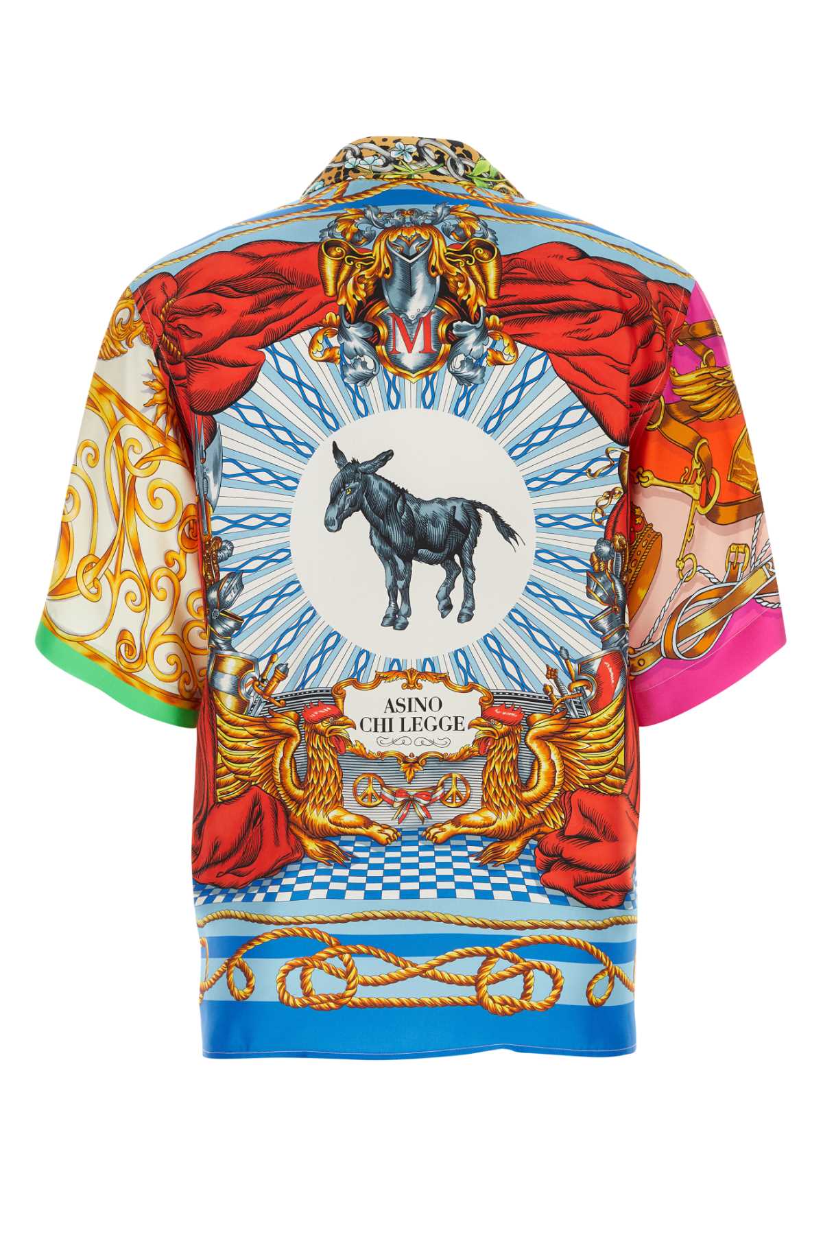 MOSCHINO PRINTED SILK SHIRT