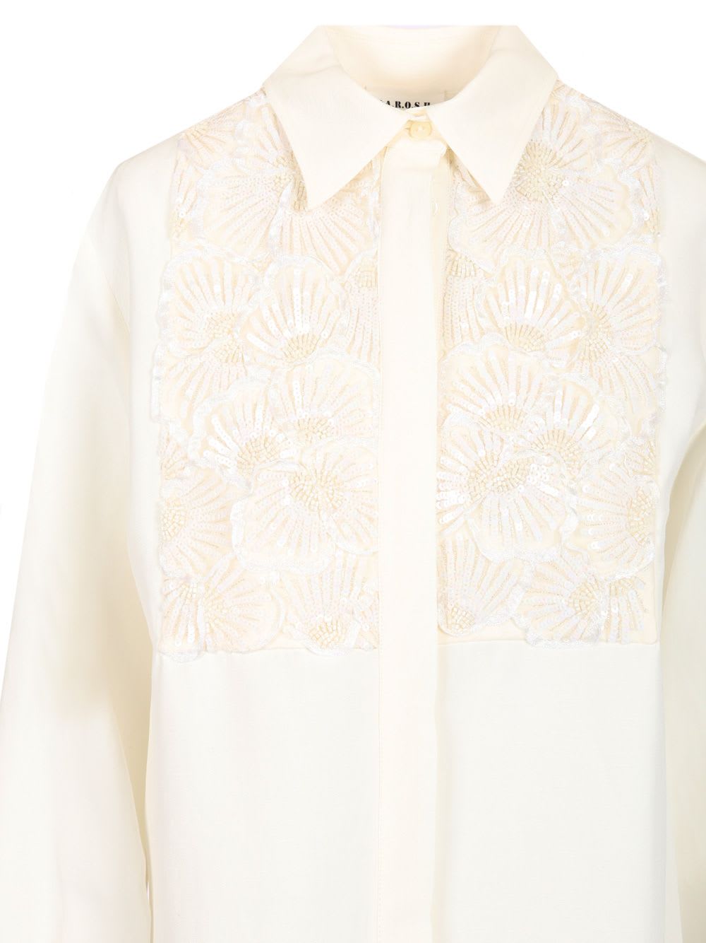 P.A.R.O.S.H SHIRT WITH PLASTRON