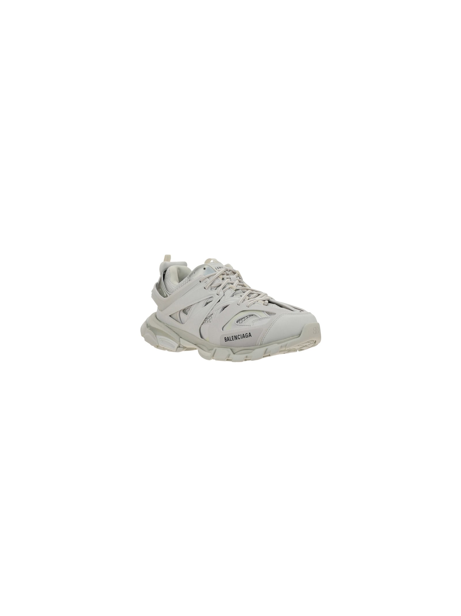 Balenciaga Men Track Sneakers In White