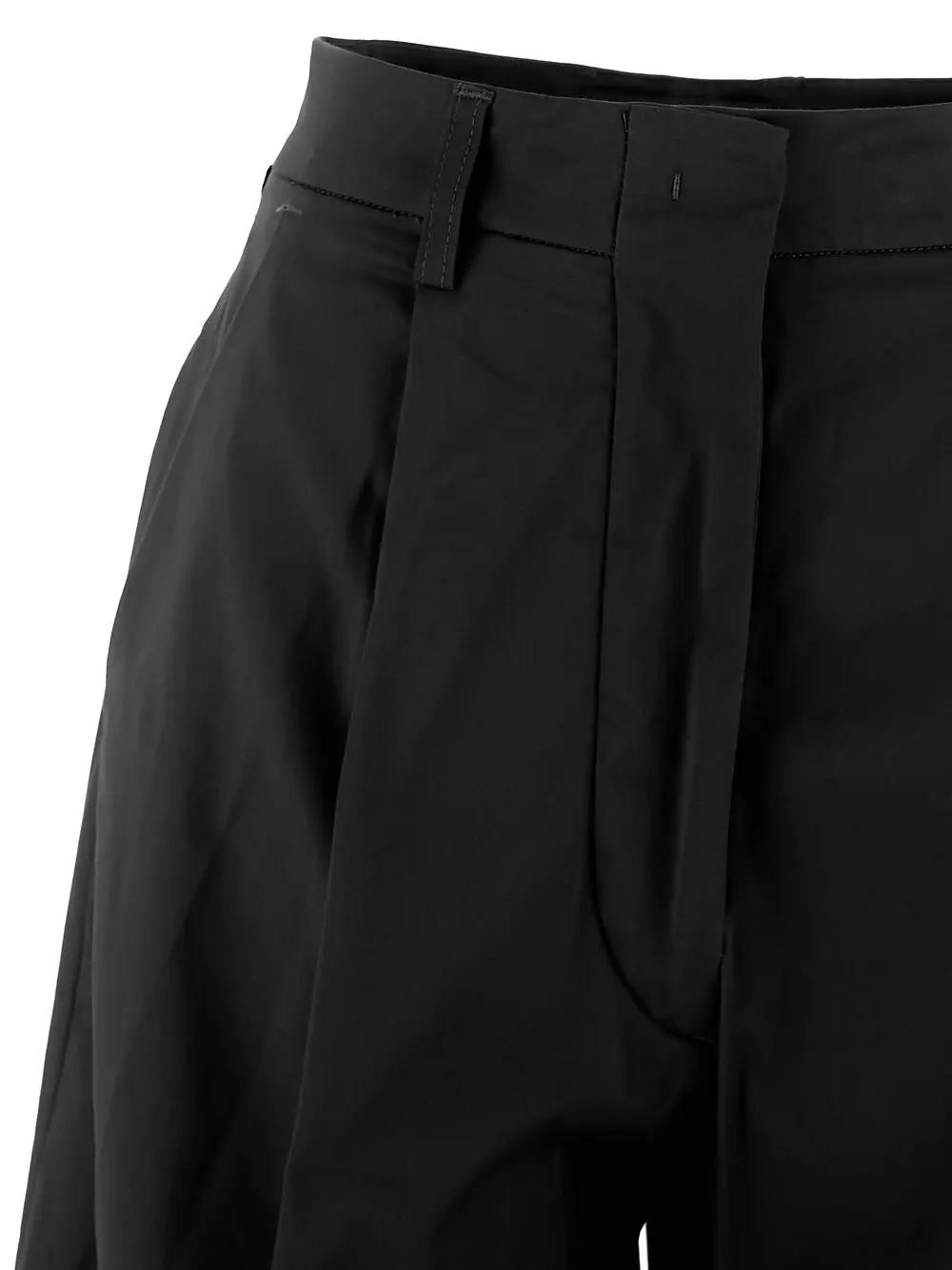 The Latest Billie Lightweight Poplin Trousers Black