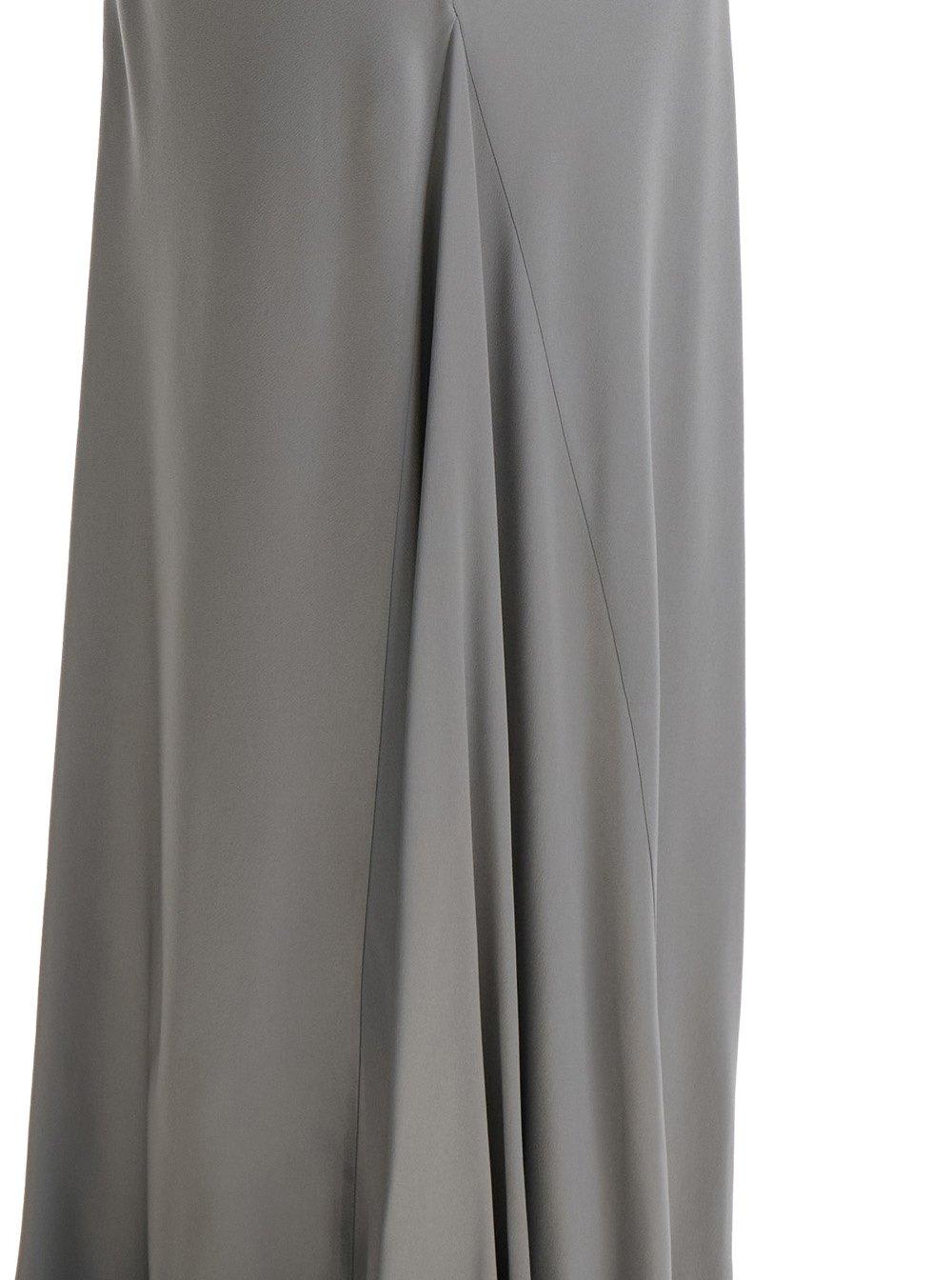 Shop Antonelli Pleat-detailed Peplum Hem Maxi Skirt In Non Definito