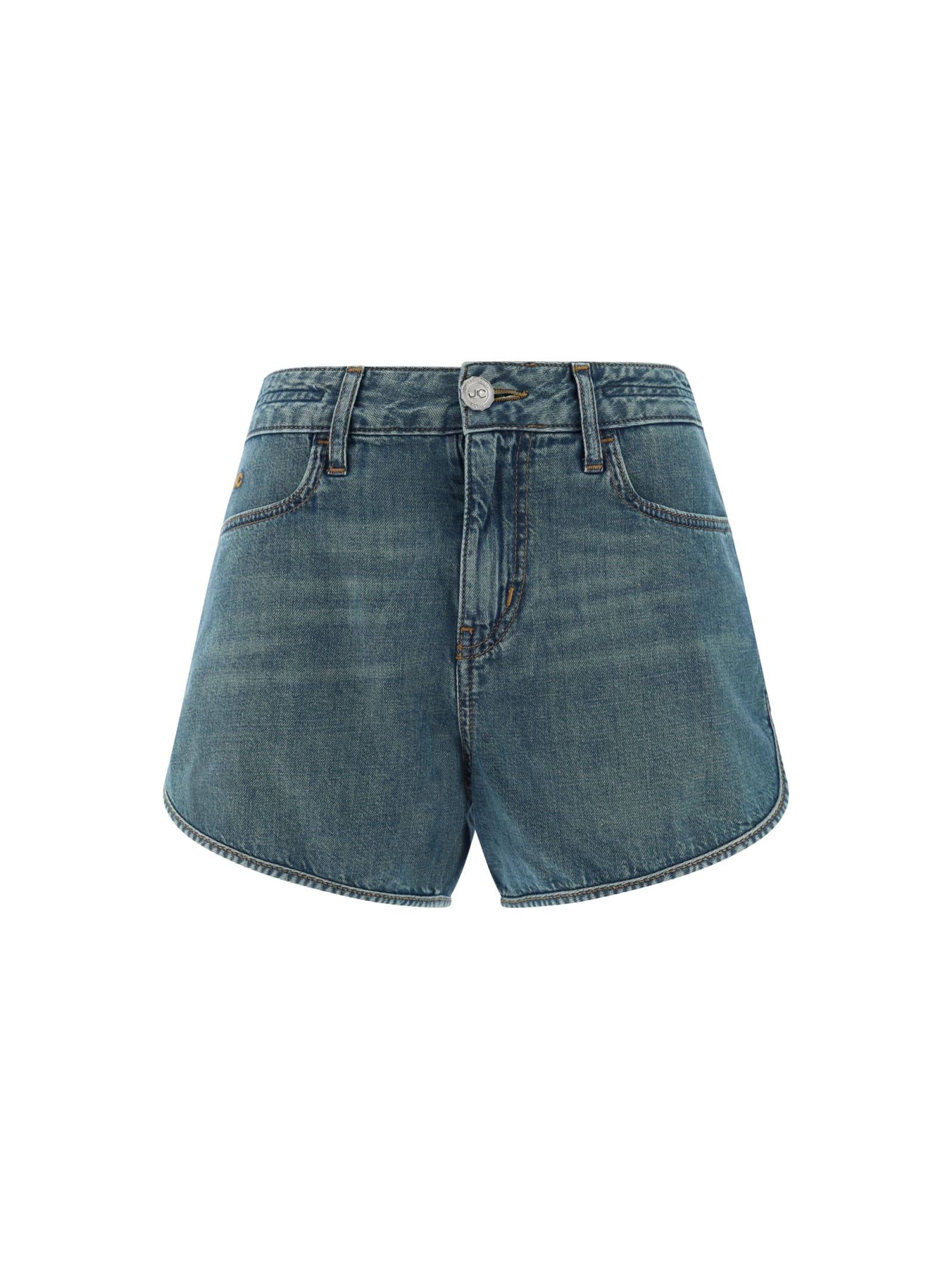 Shop Jacob Cohen Denim Shorts In 279k