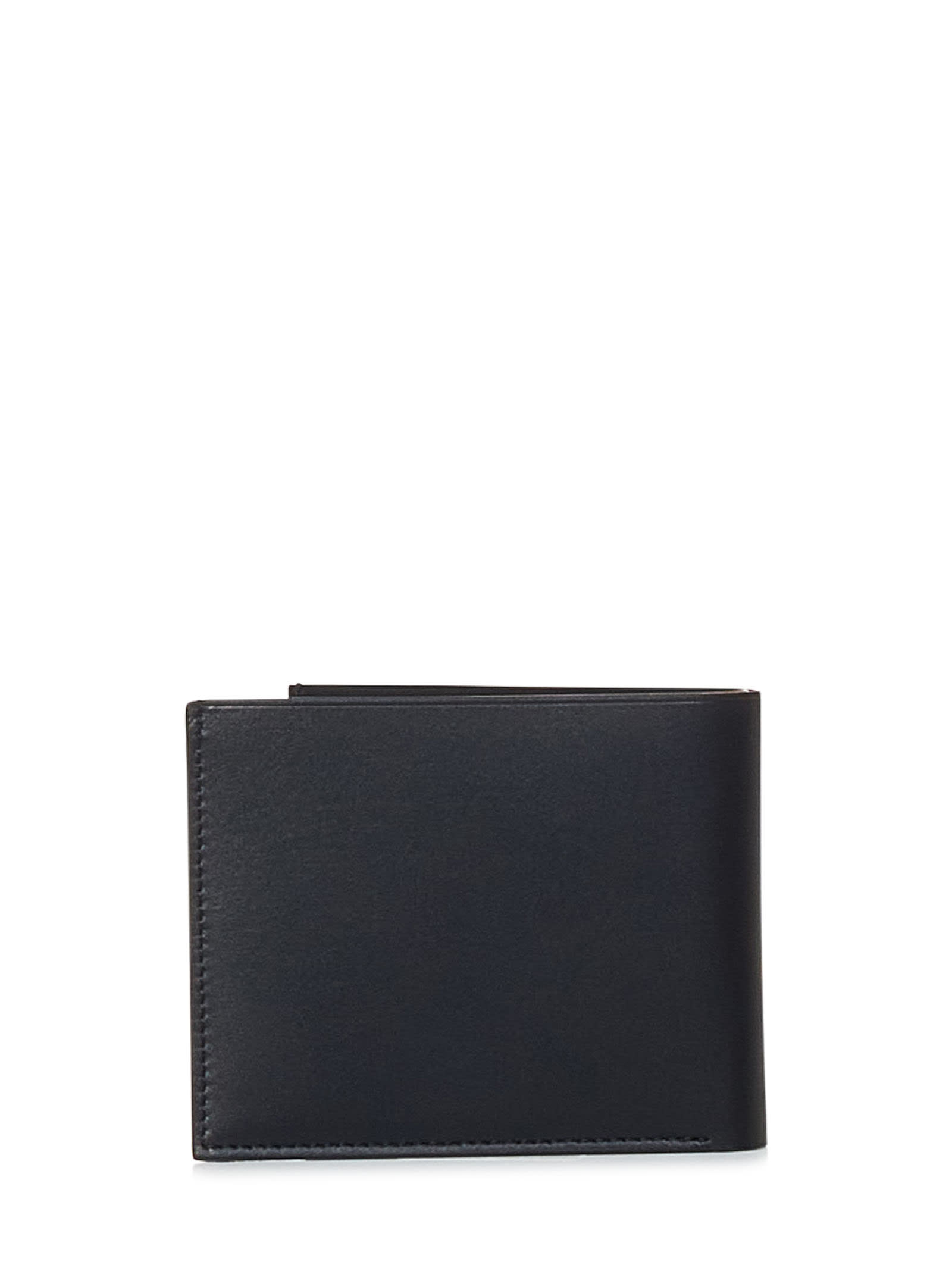 Shop Jil Sander Wallet In Nero