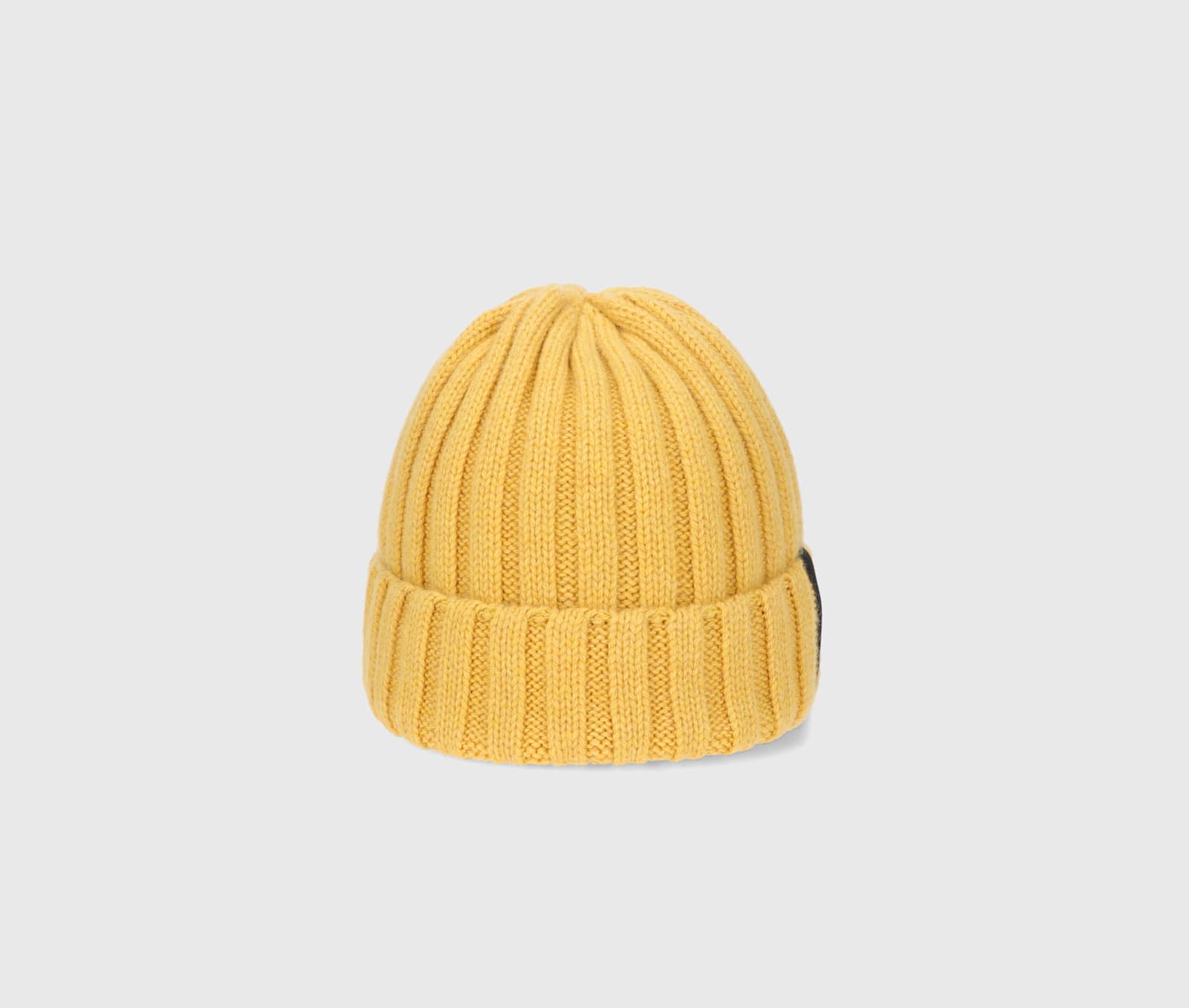 Shop Borsalino Hill Beanie Cashmere In Yellow