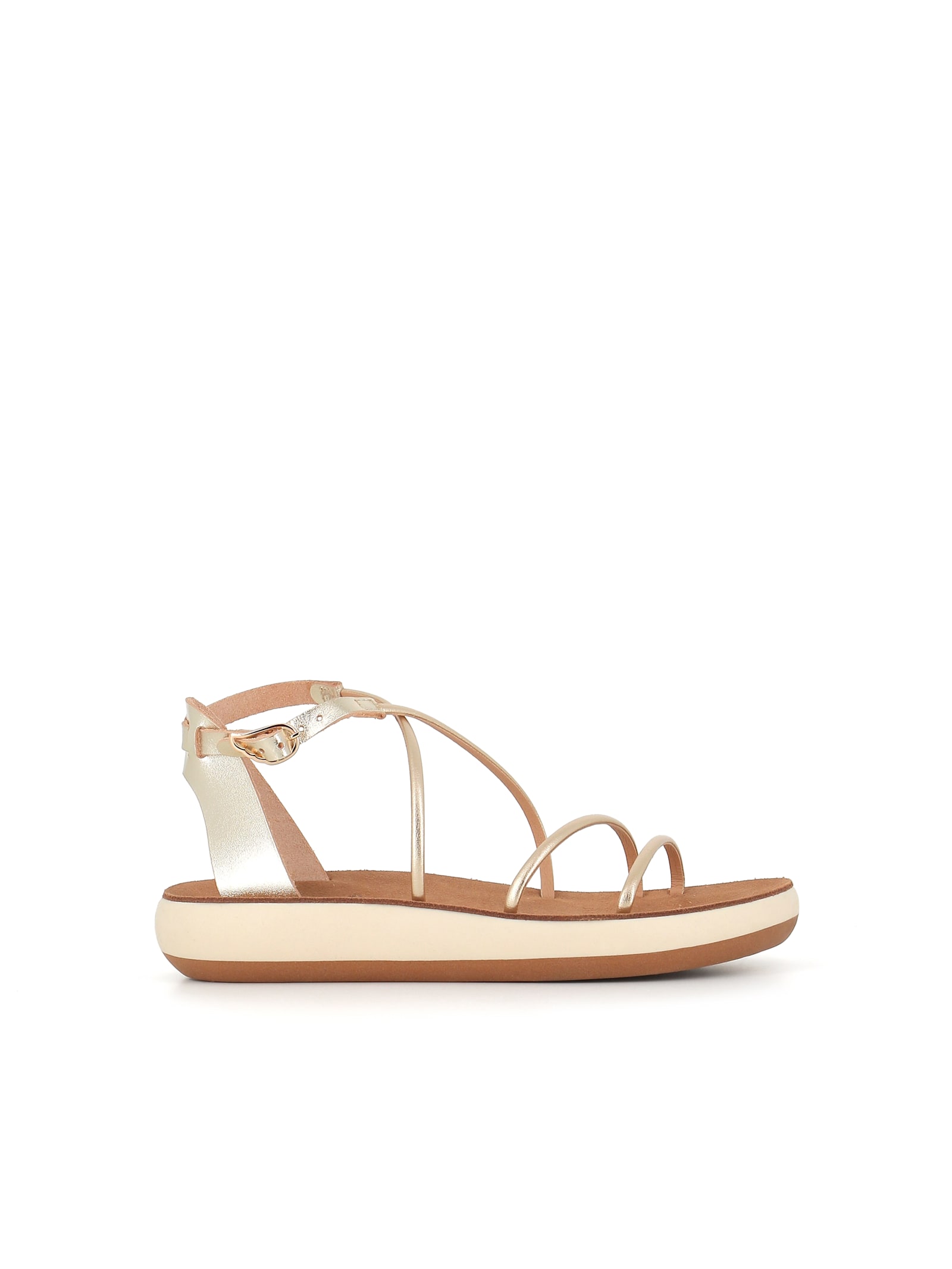 Ancient Greek Sandals Sandals Anastasia In Gold