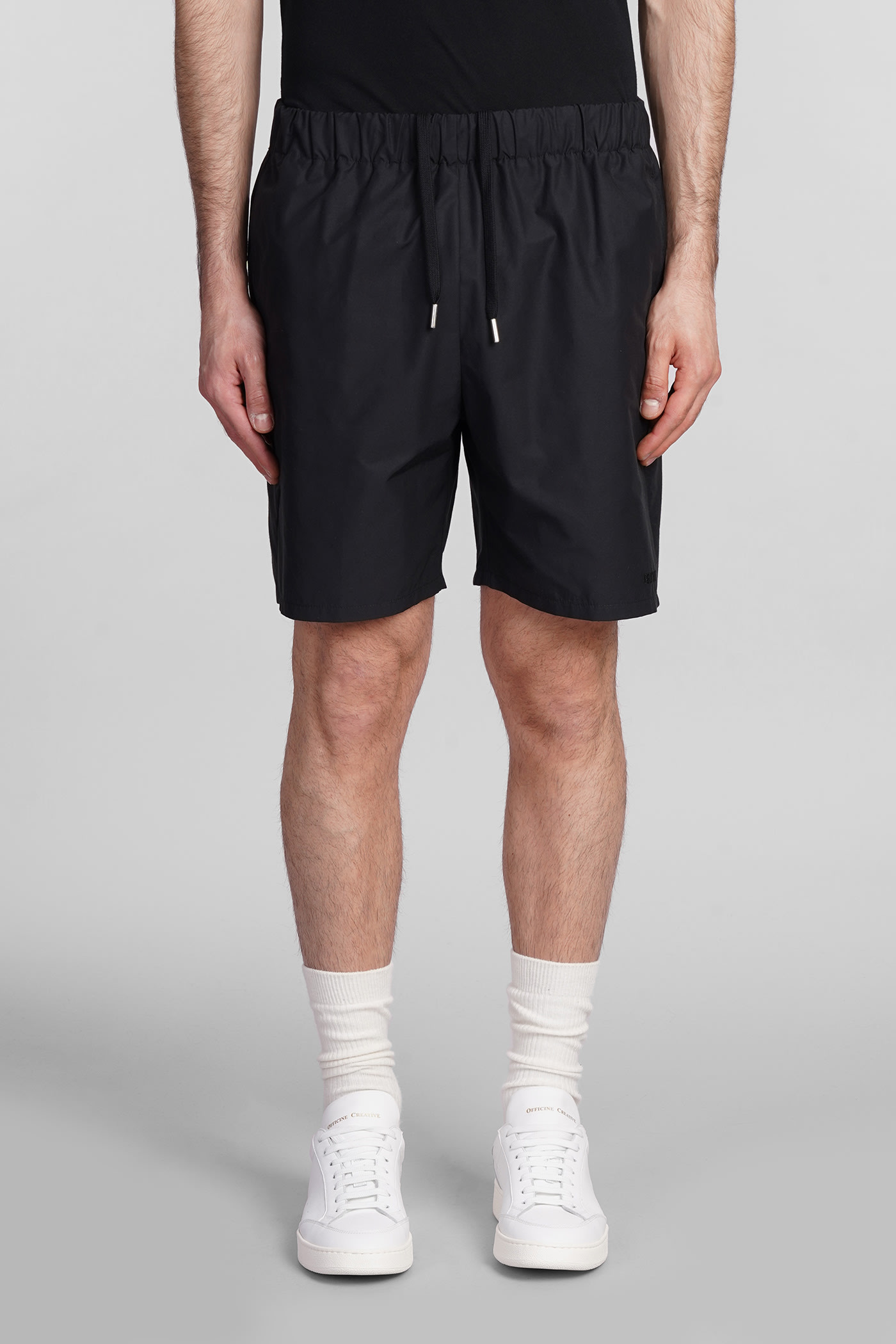 Shorts In Black Cotton
