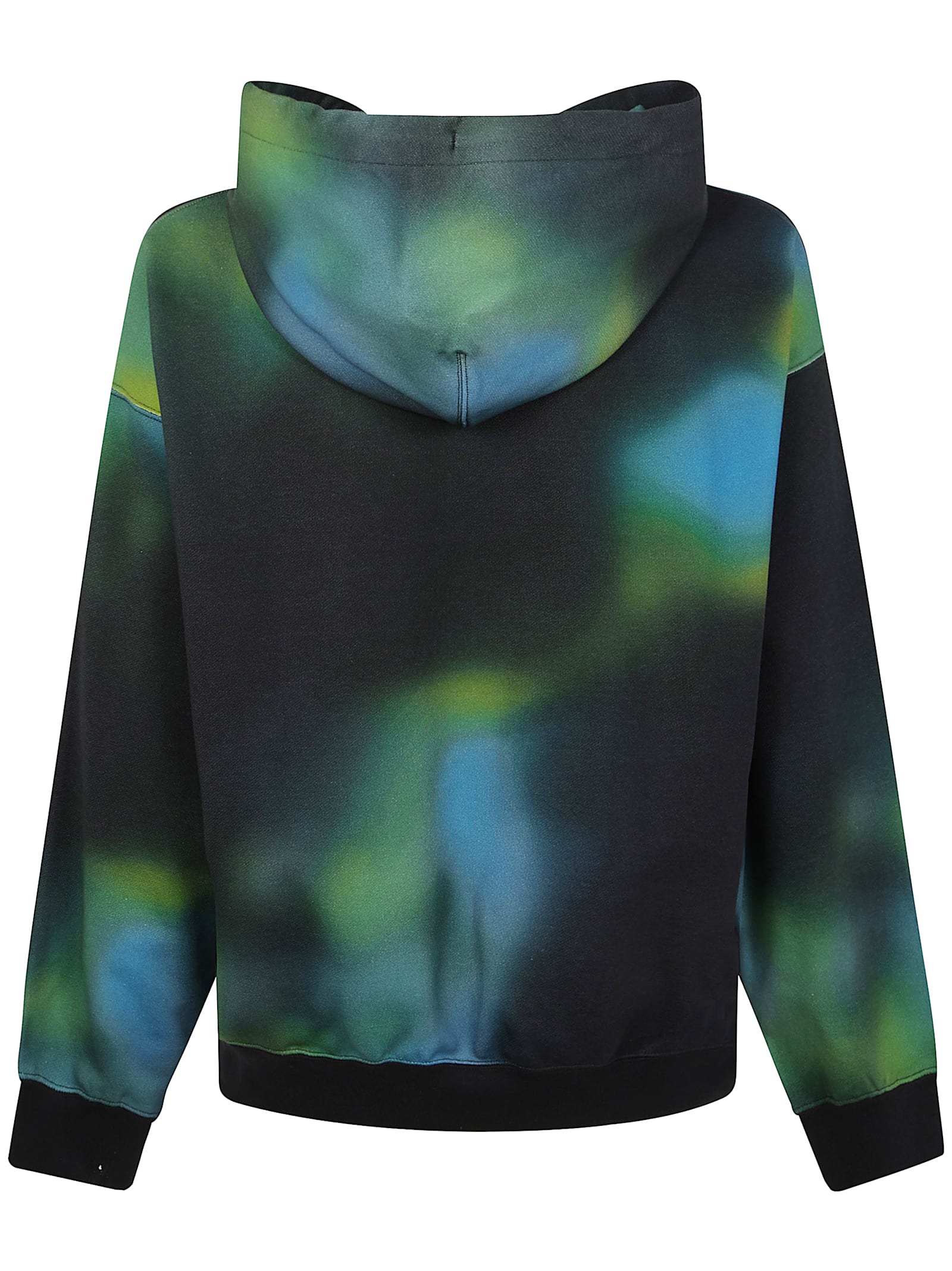 Y-3 Man Aop Hoodie In Multi