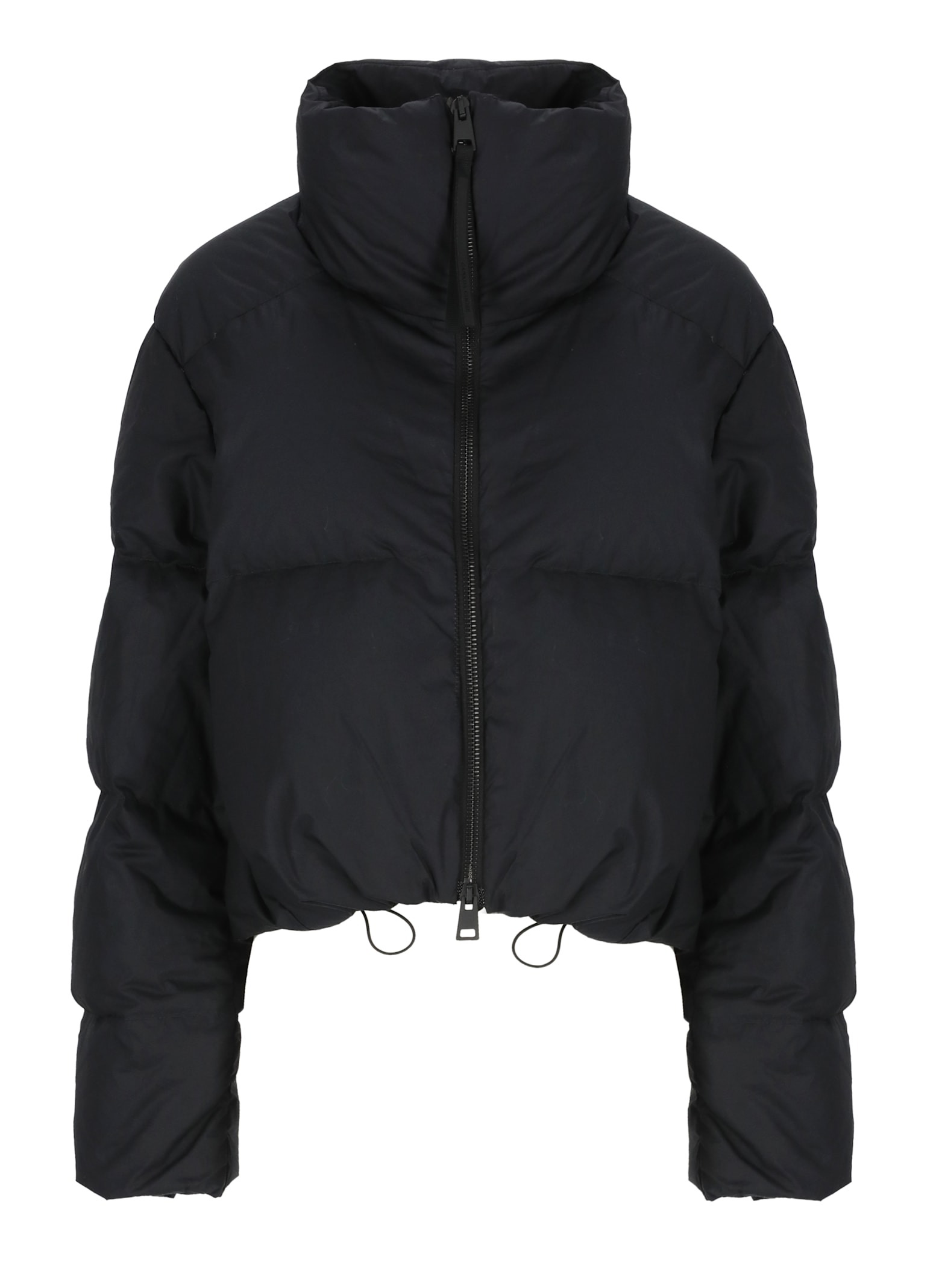 Garnet Cropped Puffer Down Jacket