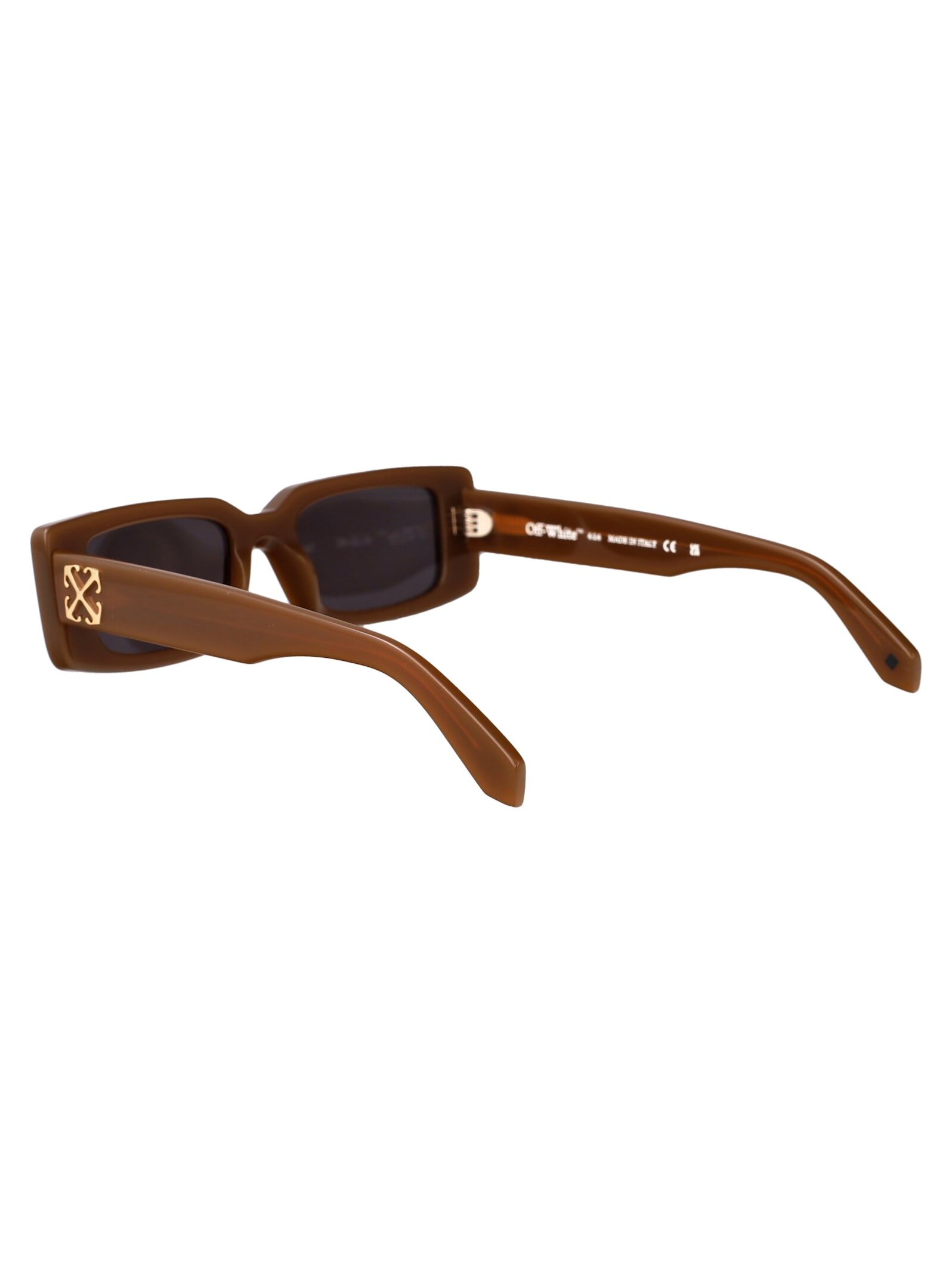 Off-white Arthur Sunglasses In Mud Dark Grey