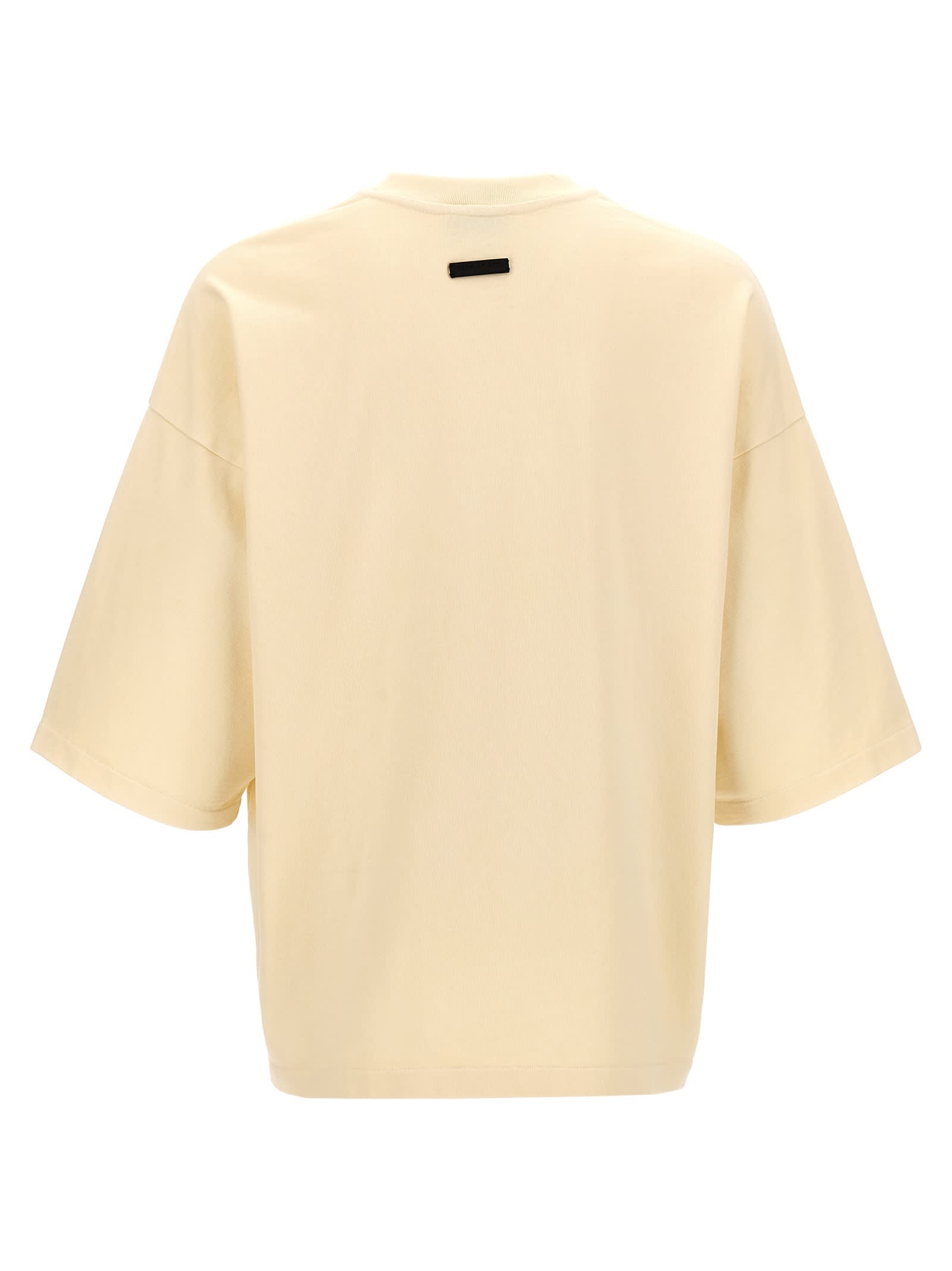 Shop Fear Of God Airbrush 8 Ss Tee T-shirt In Beige