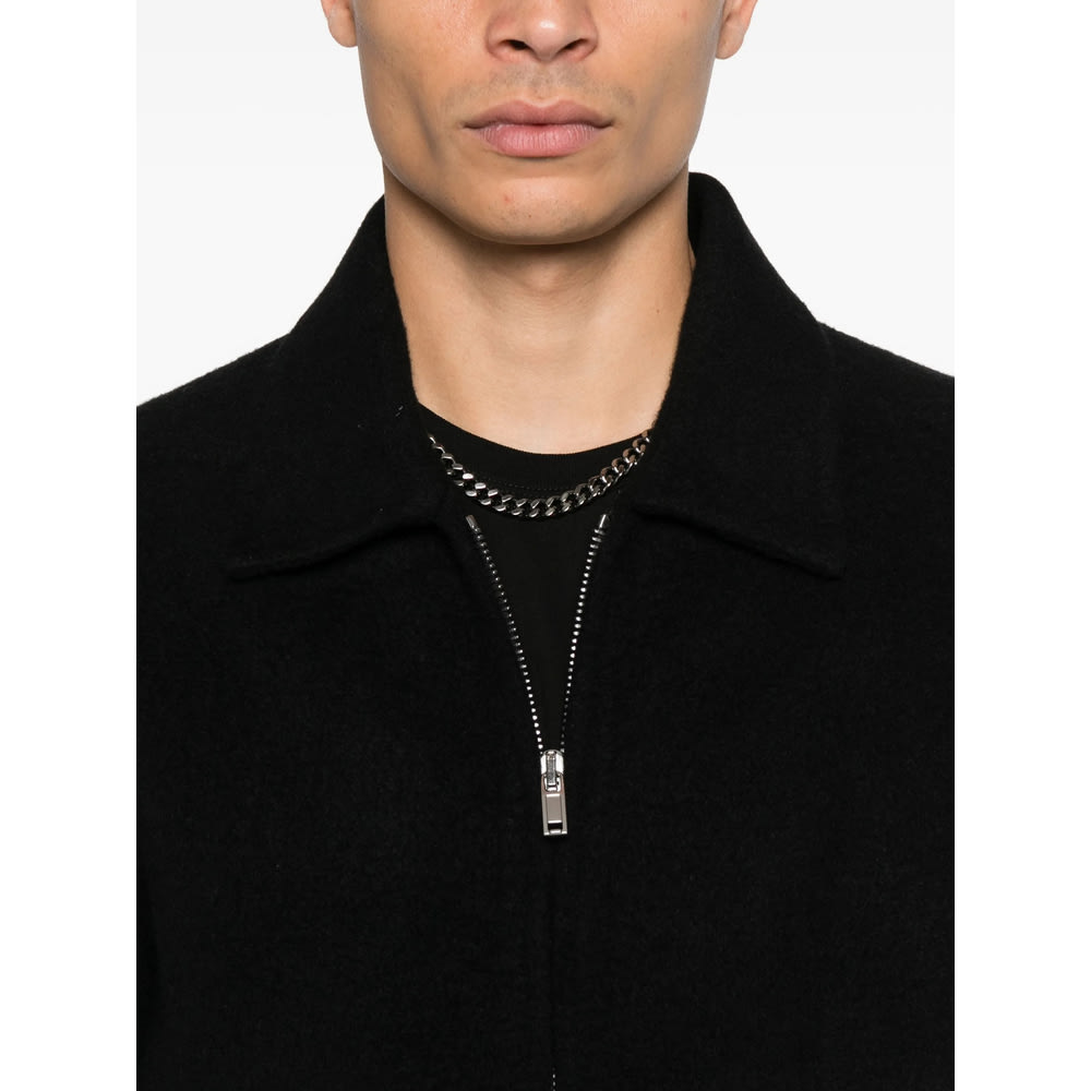 Rick Owens Outerwear In Black