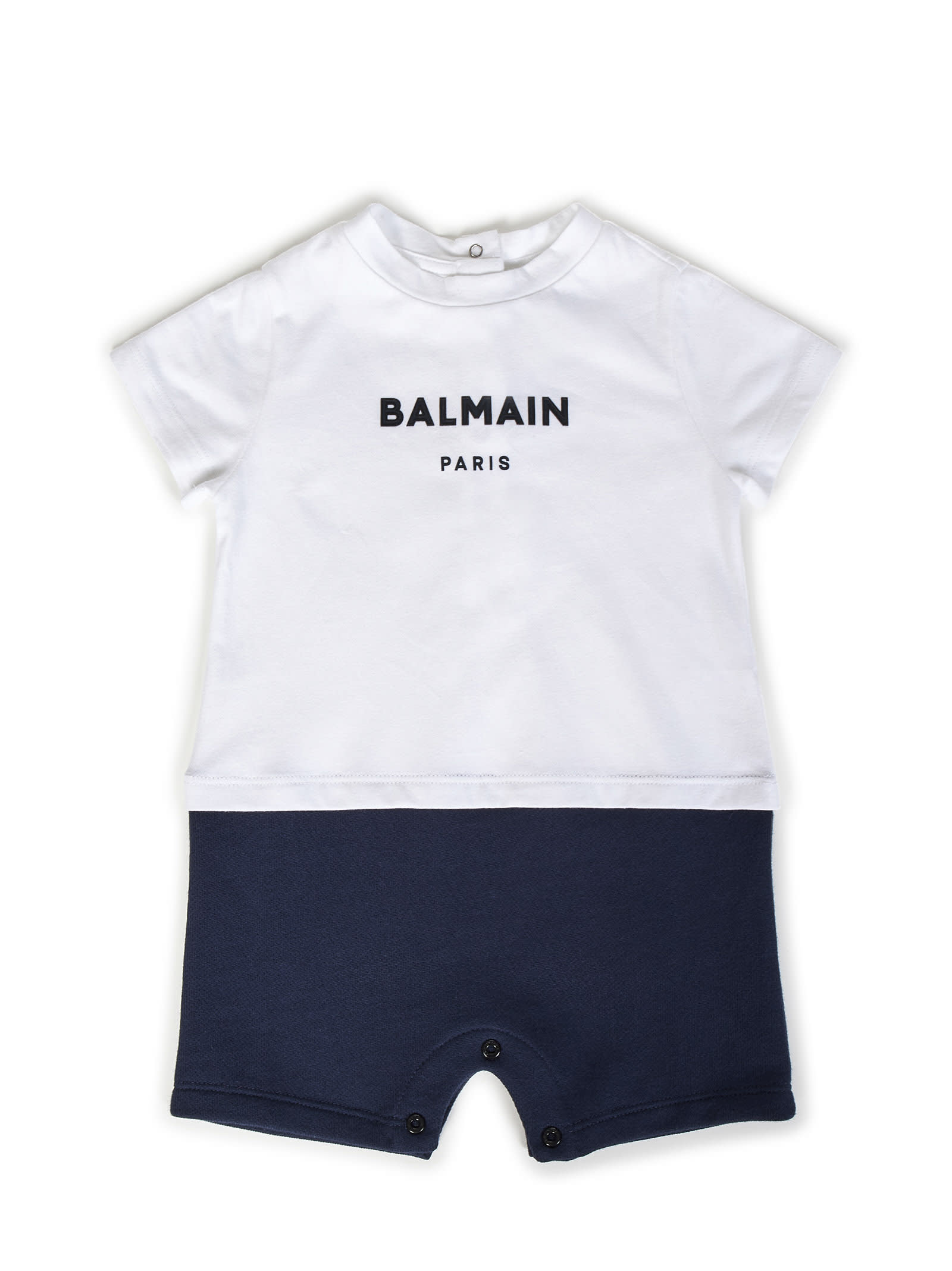Balmain Babies' Romper In White