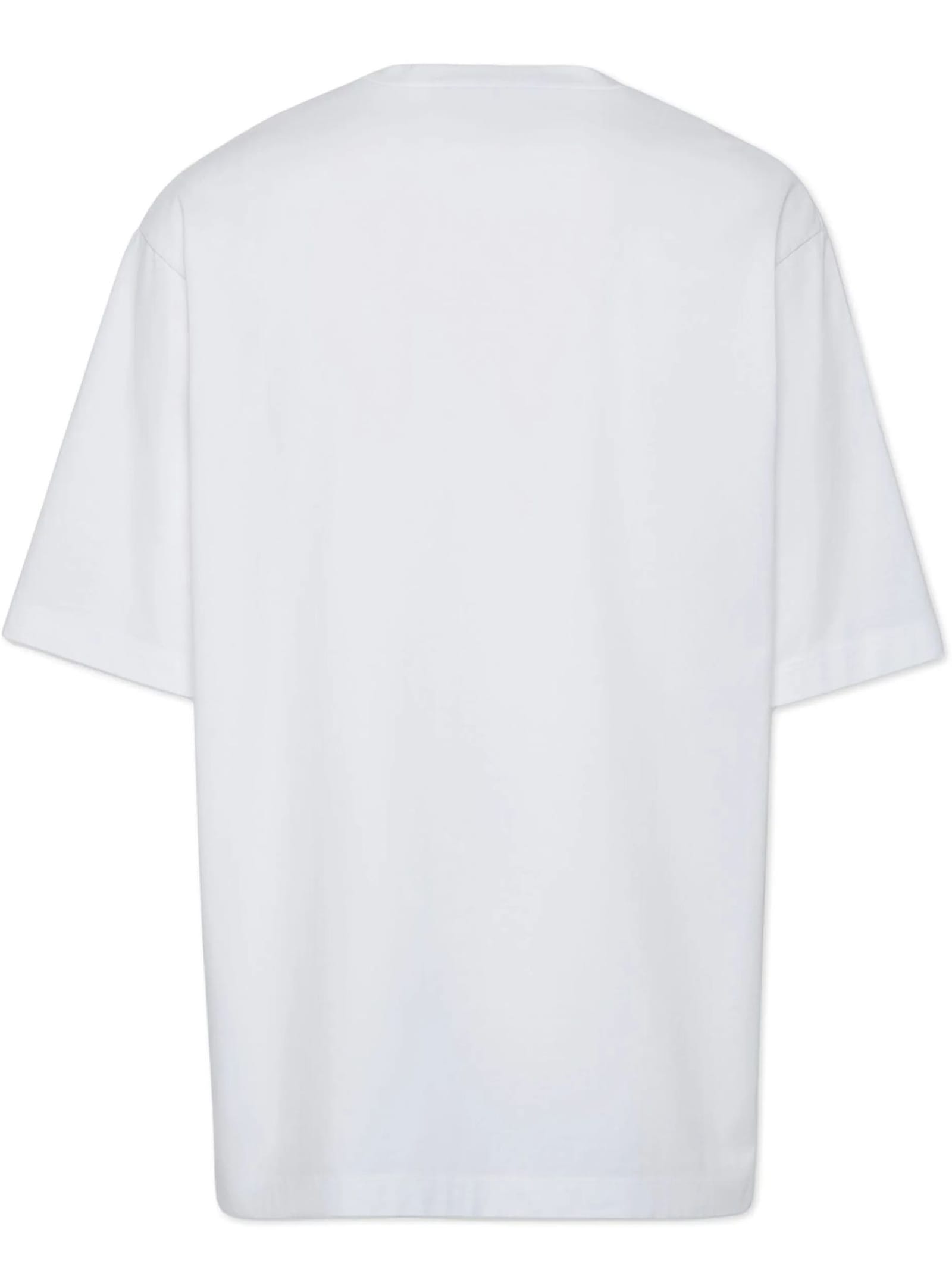 Shop Dsquared2 T-shirt With Print In White
