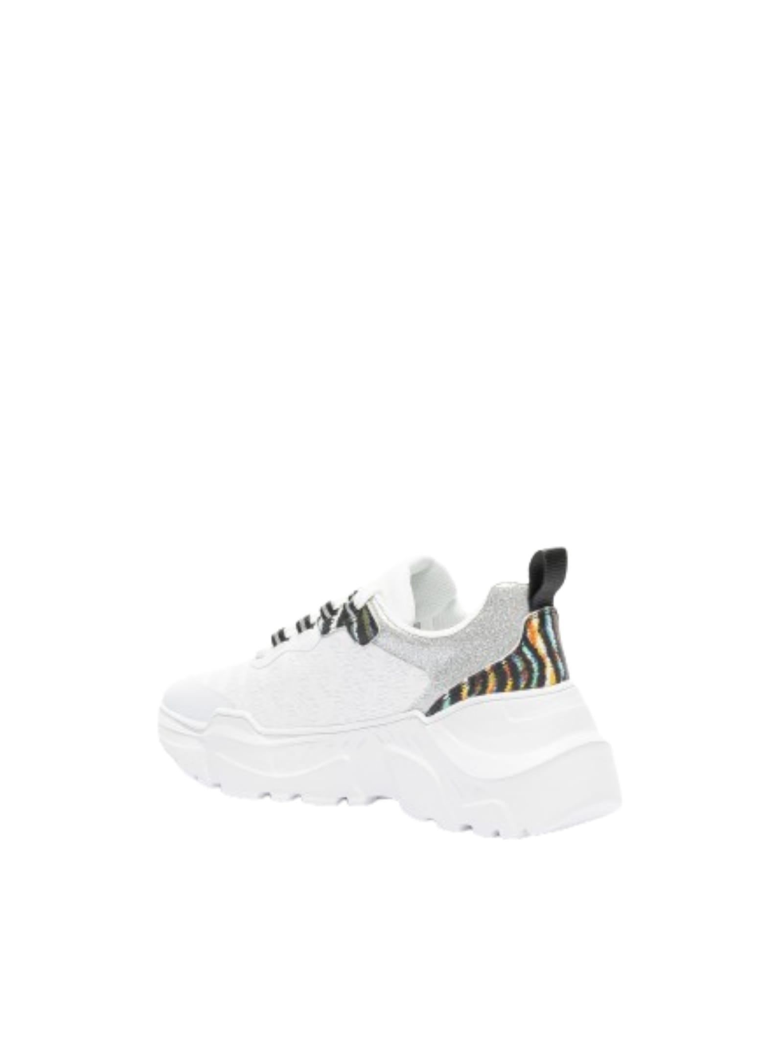 Shop Just Cavalli White Low Top Sneakers