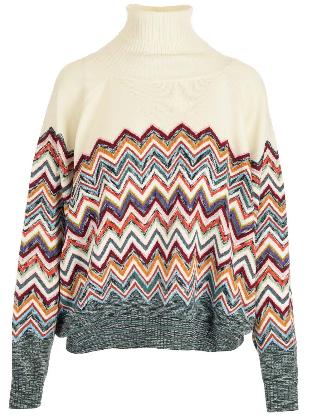 Missoni High Neck Knitted Jumper