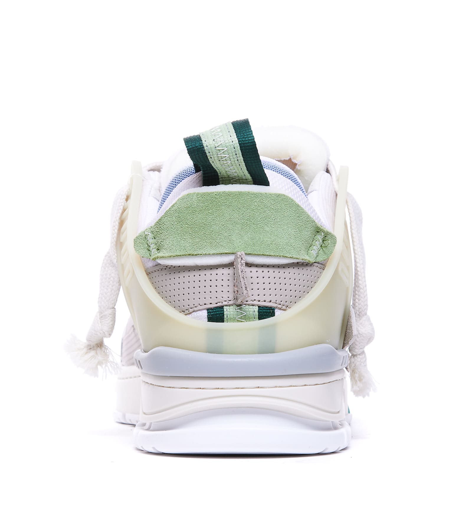 Axel Arigato Area Patchwork Sneakers In White Leather And Fabric In White