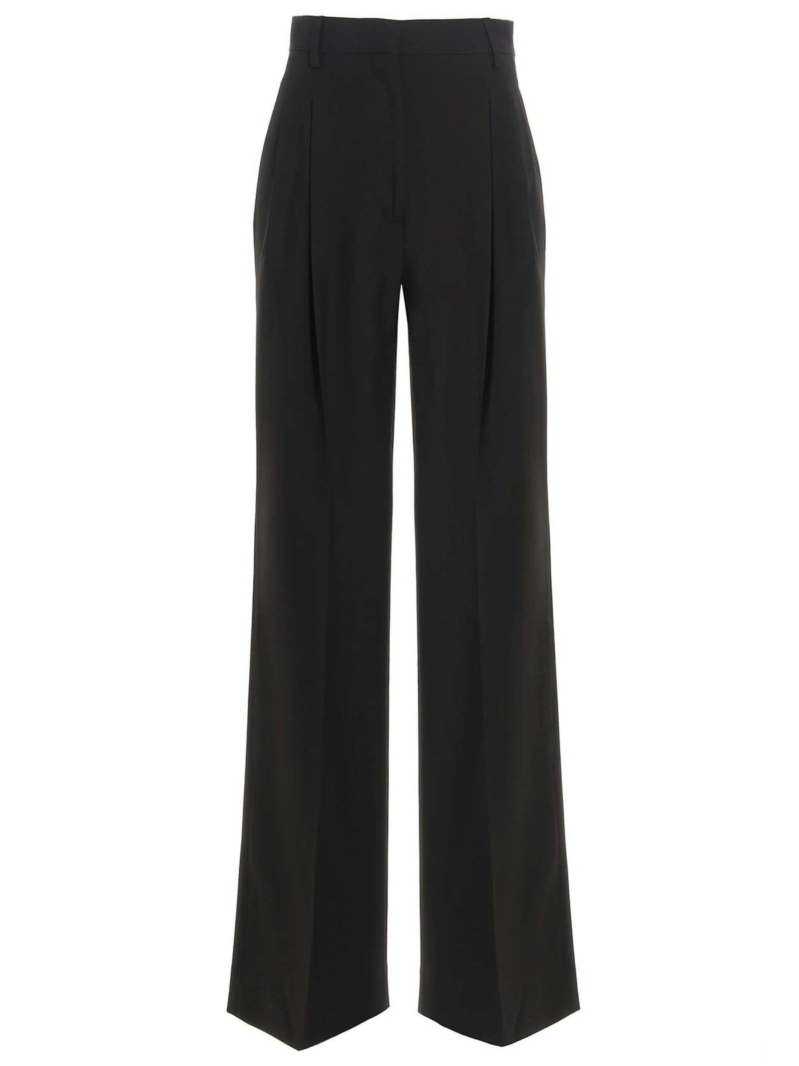Shop Burberry Madge Pants In Black