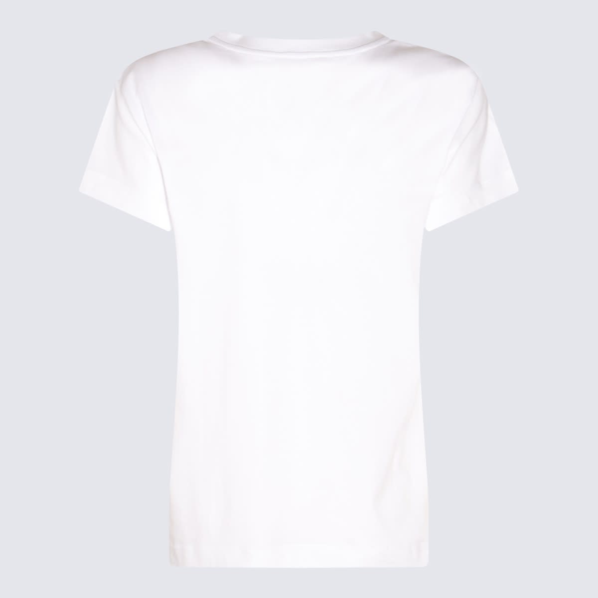 Zadig & Voltaire Crew Neck Graphic Print Top In White
