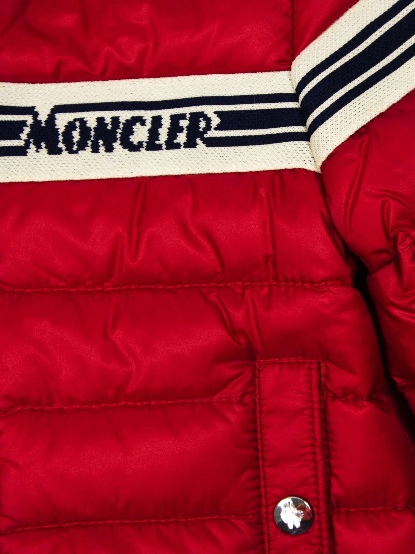 moncler coats red