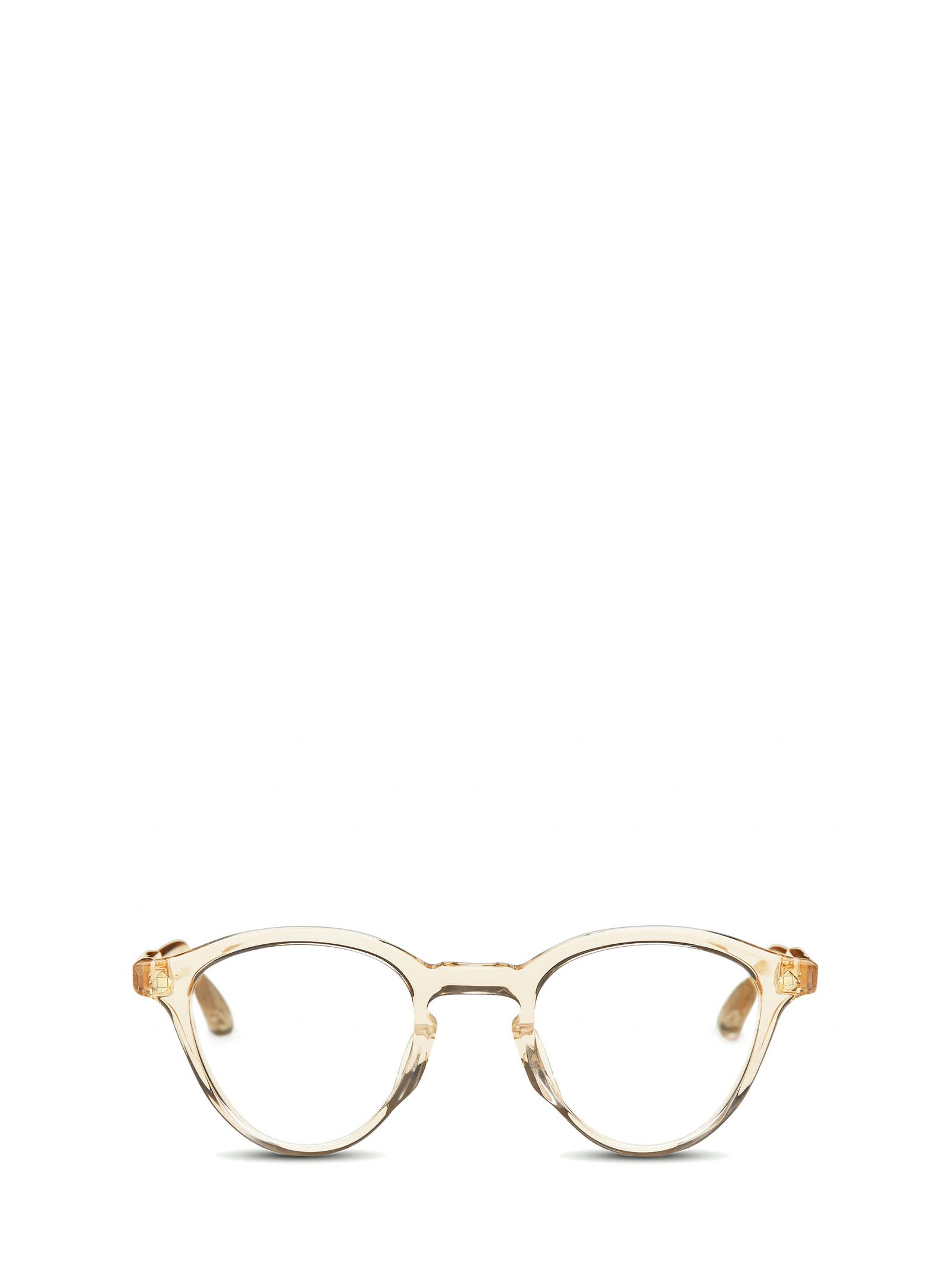 Shop Lunetterie Générale Dolce Vita Smoked Crystal/18k Gold Glasses