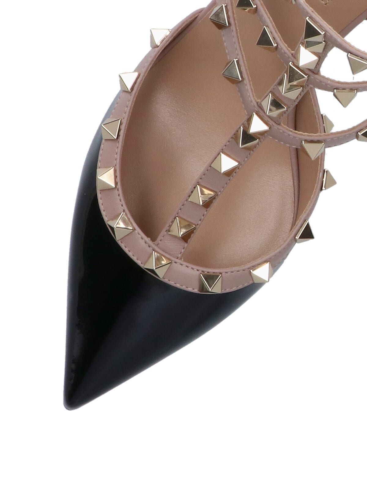 Valentino Rockstud Slingback Pumps In Black